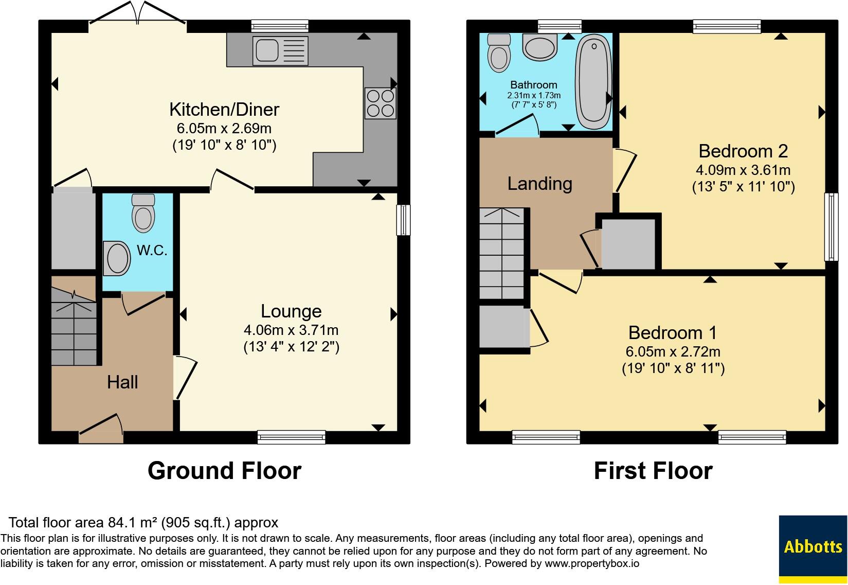 William Lynne Road, Outwell, Wisbech, Norfolk, PE14 floorplan