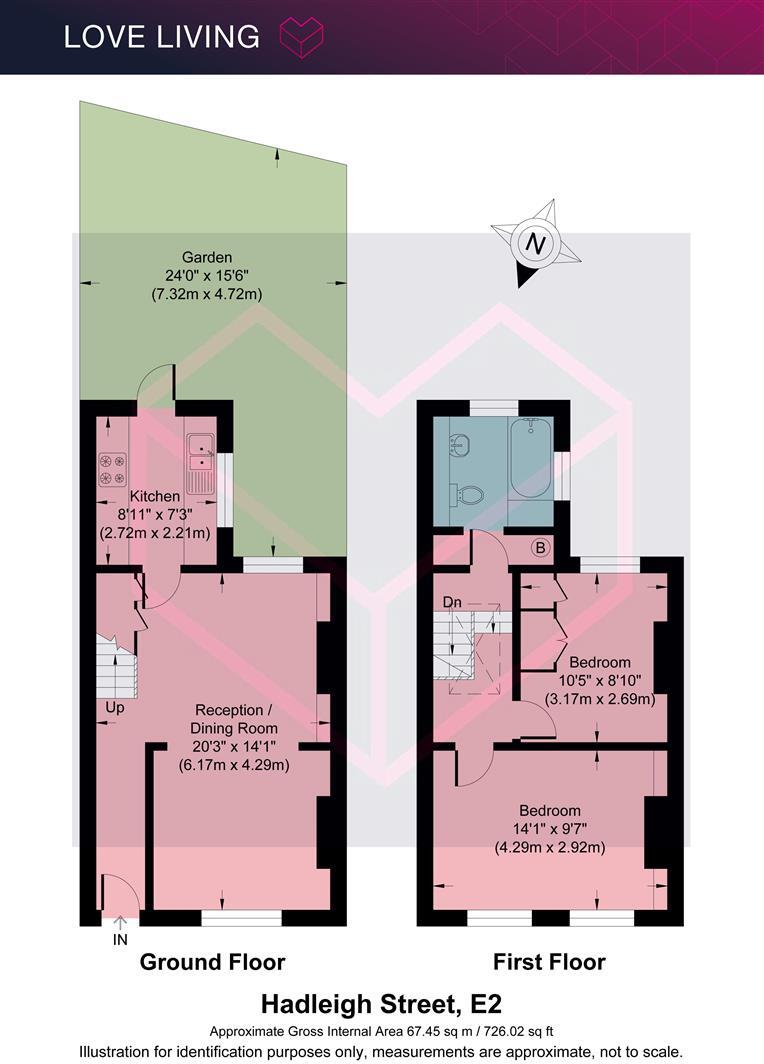 Hadleigh Street, Tower Hamlets floorplan