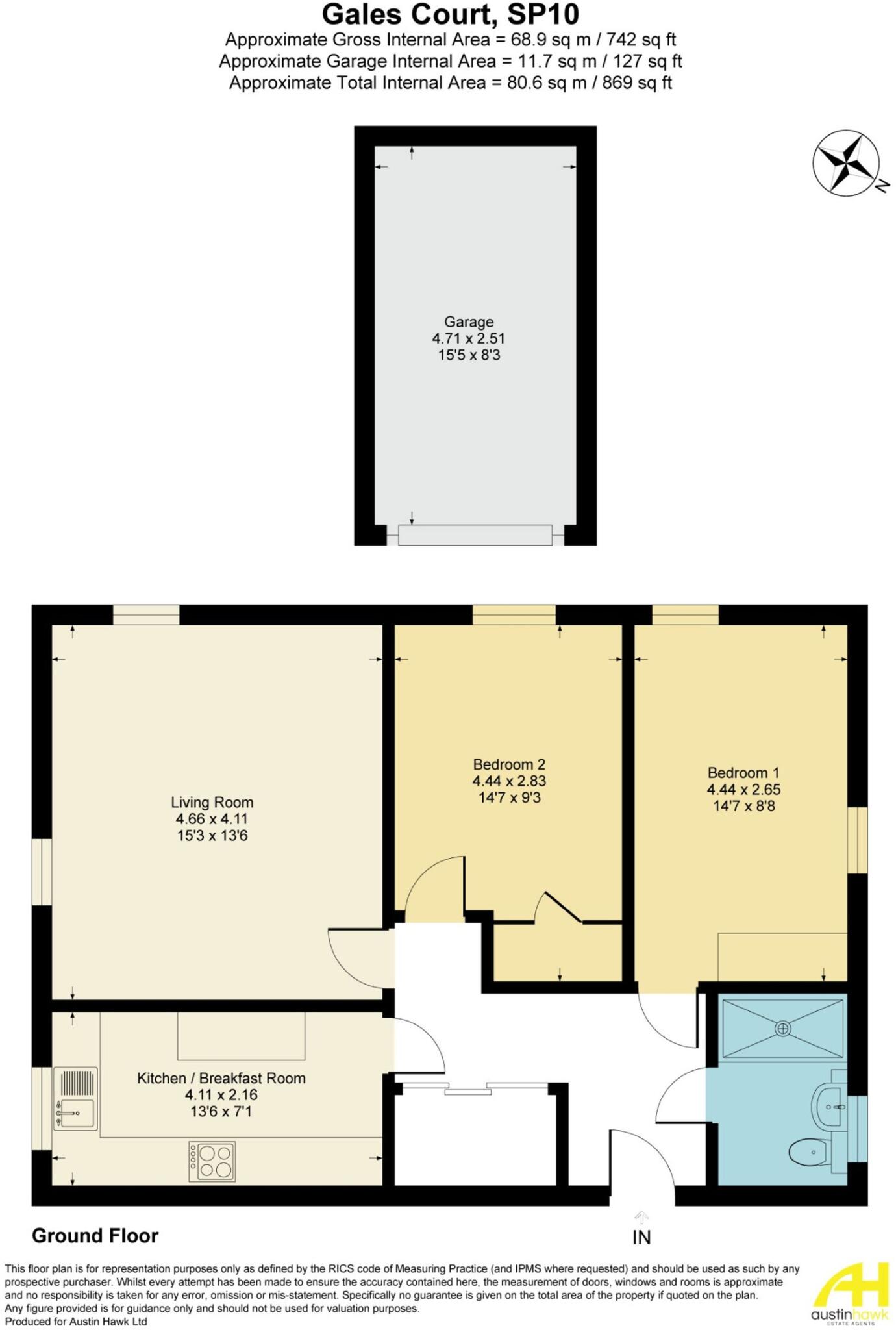 Marlborough Street, Andover, SP10 floorplan