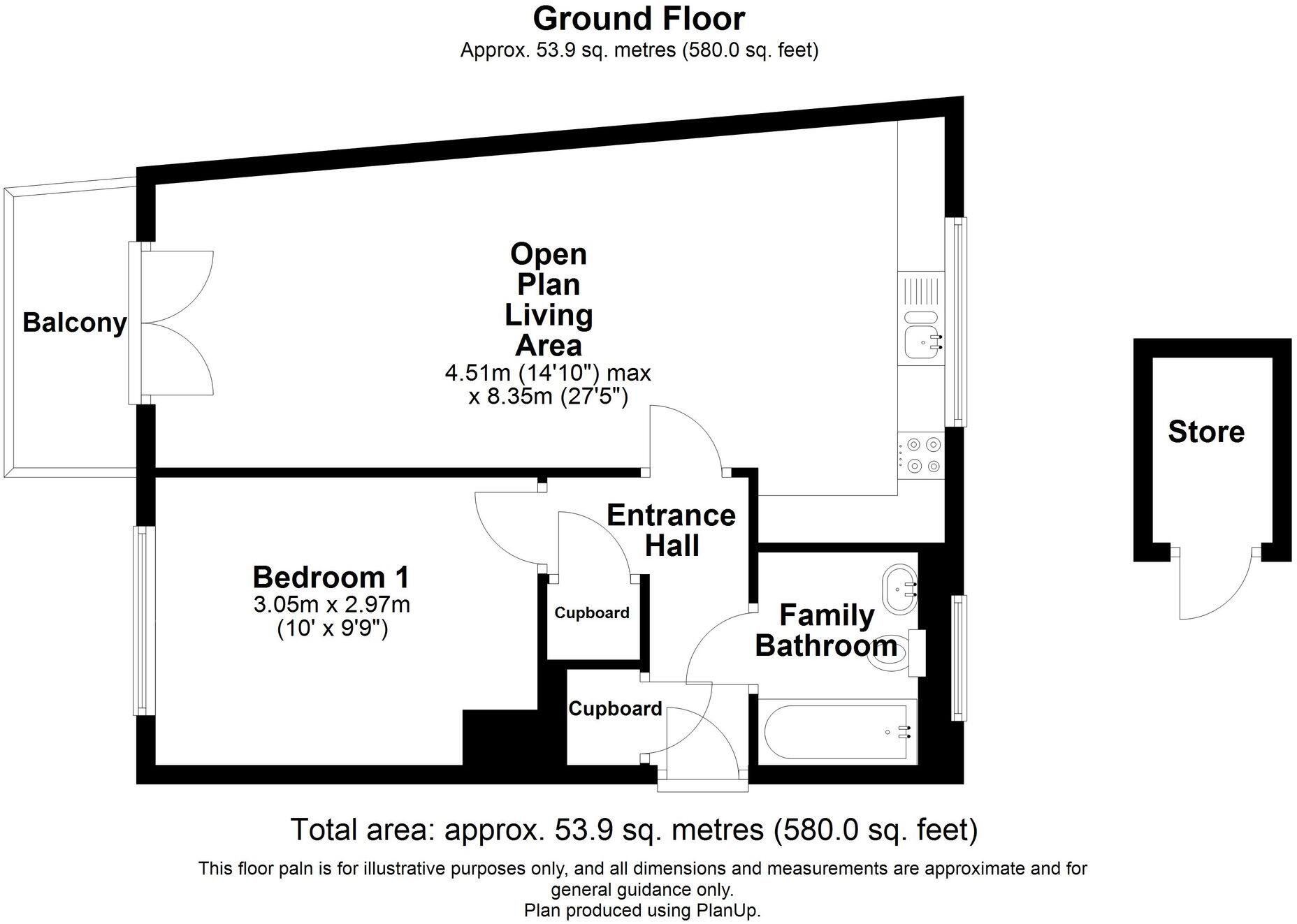Poppy Road, Wantage, OX12 floorplan