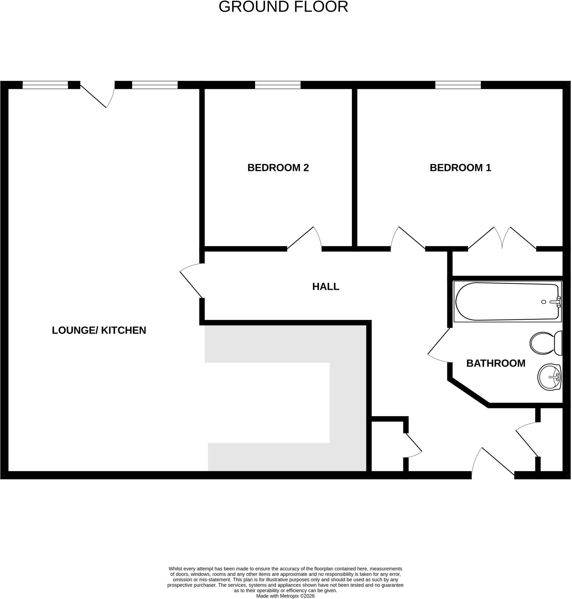 Camborne Close, Bishopstoke, Eastleigh, SO50 floorplan