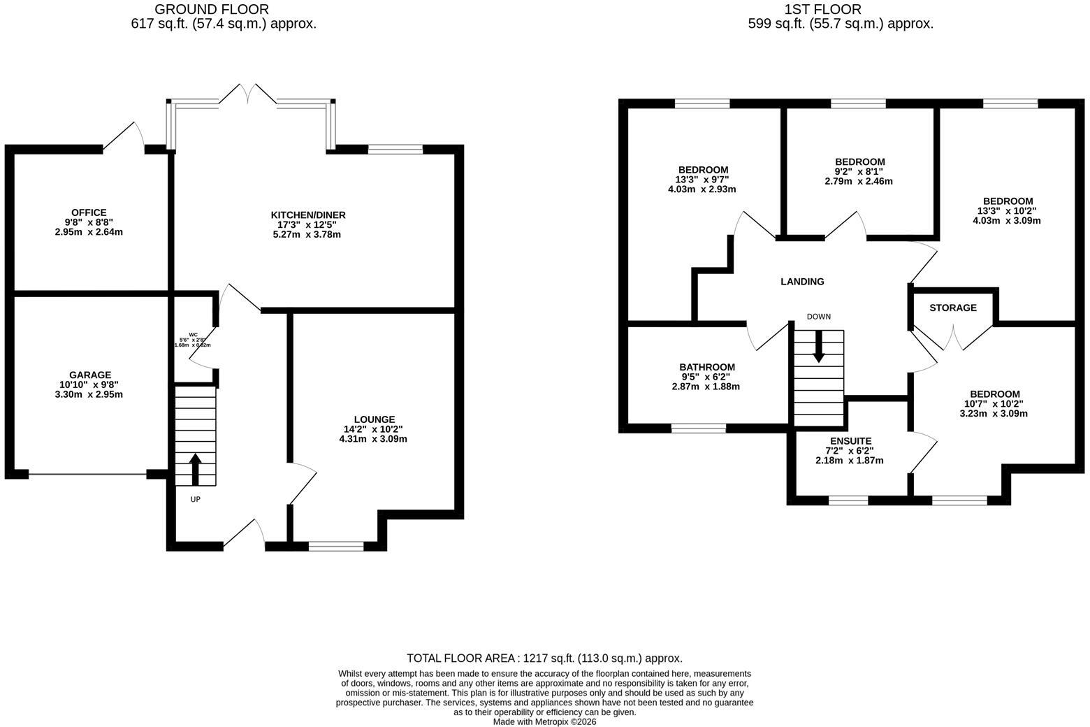 Virginia Crescent, Burton Latimer floorplan