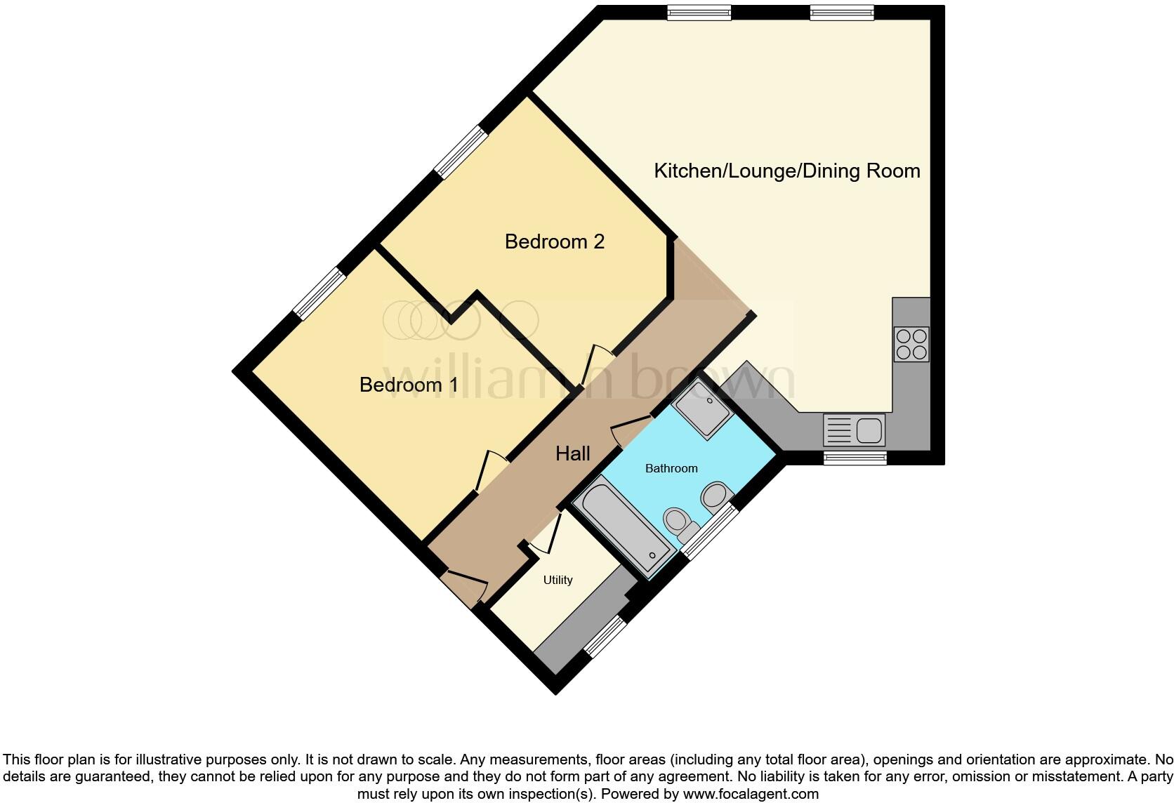 Chelwood Court, Balby, Doncaster floorplan