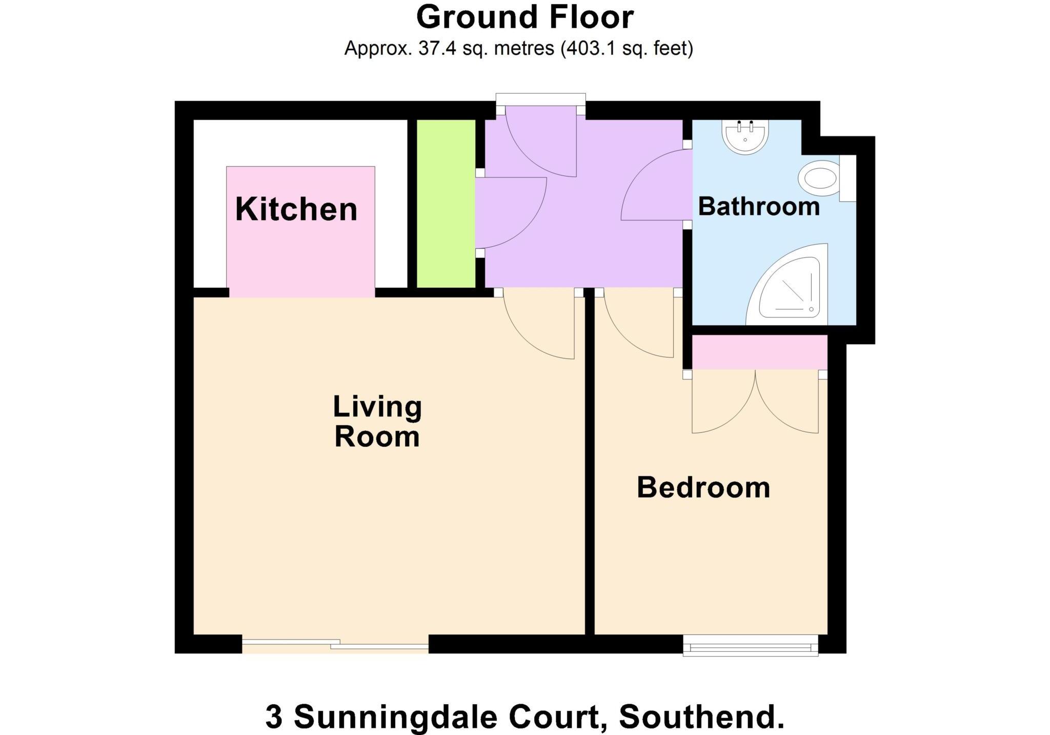 Sunningdale Court, Southend On Sea floorplan