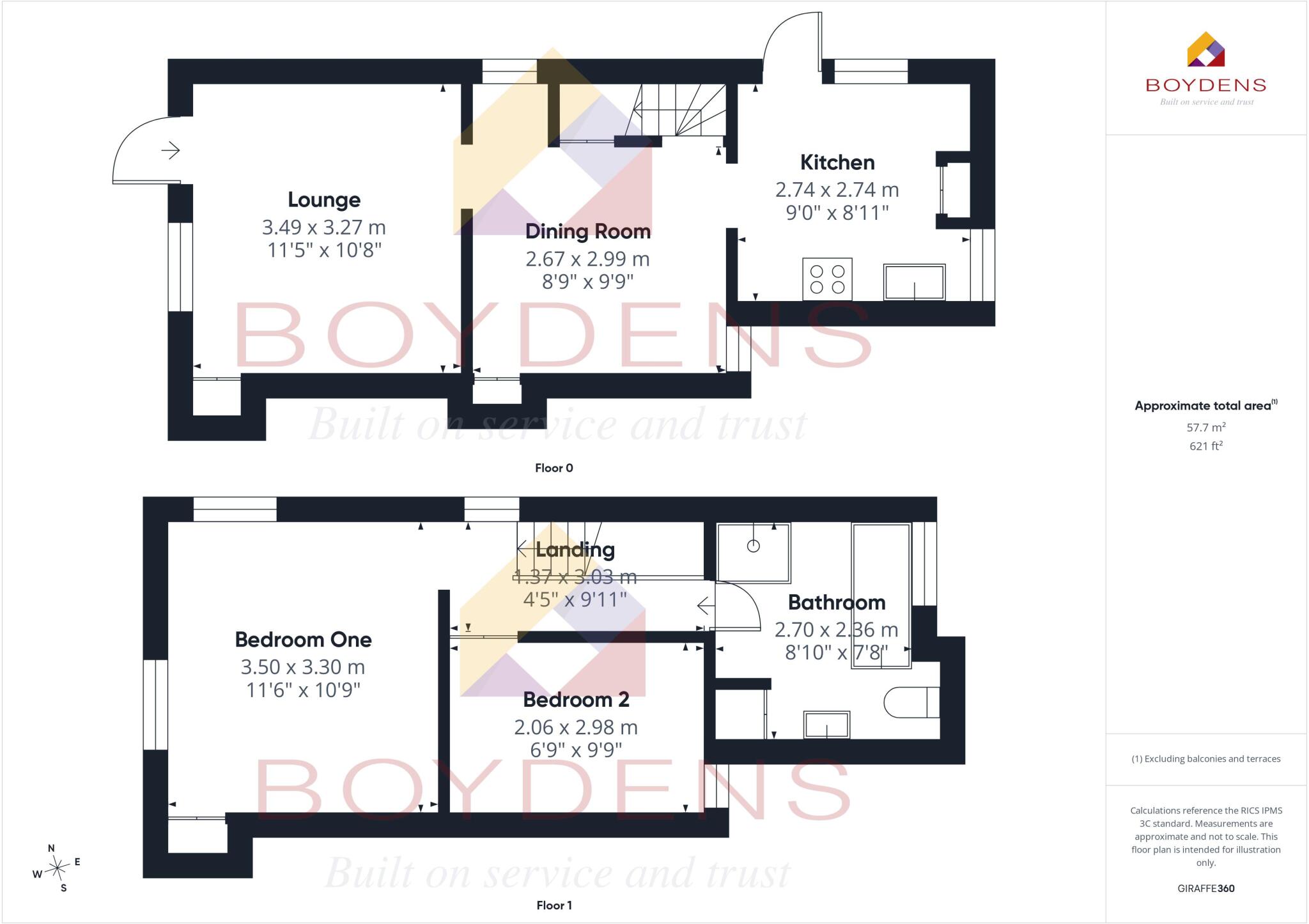 Maypole road, Tiptree floorplan