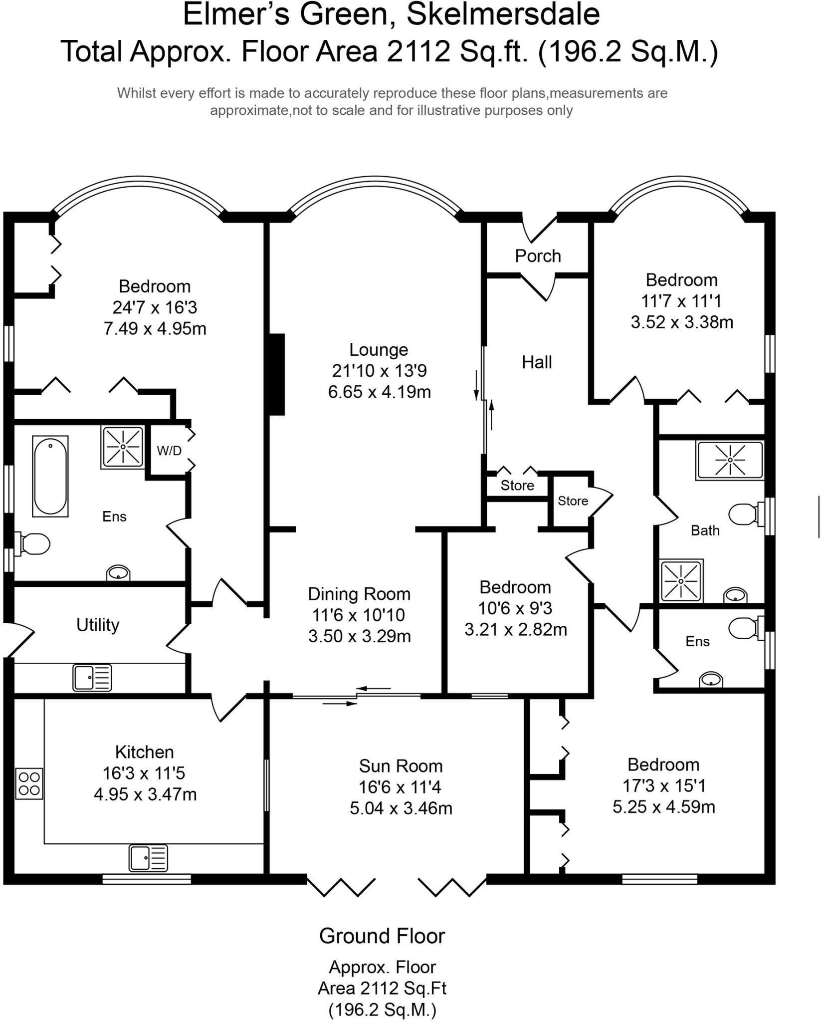 Elmers Green, Skelmersdale, WN8 floorplan