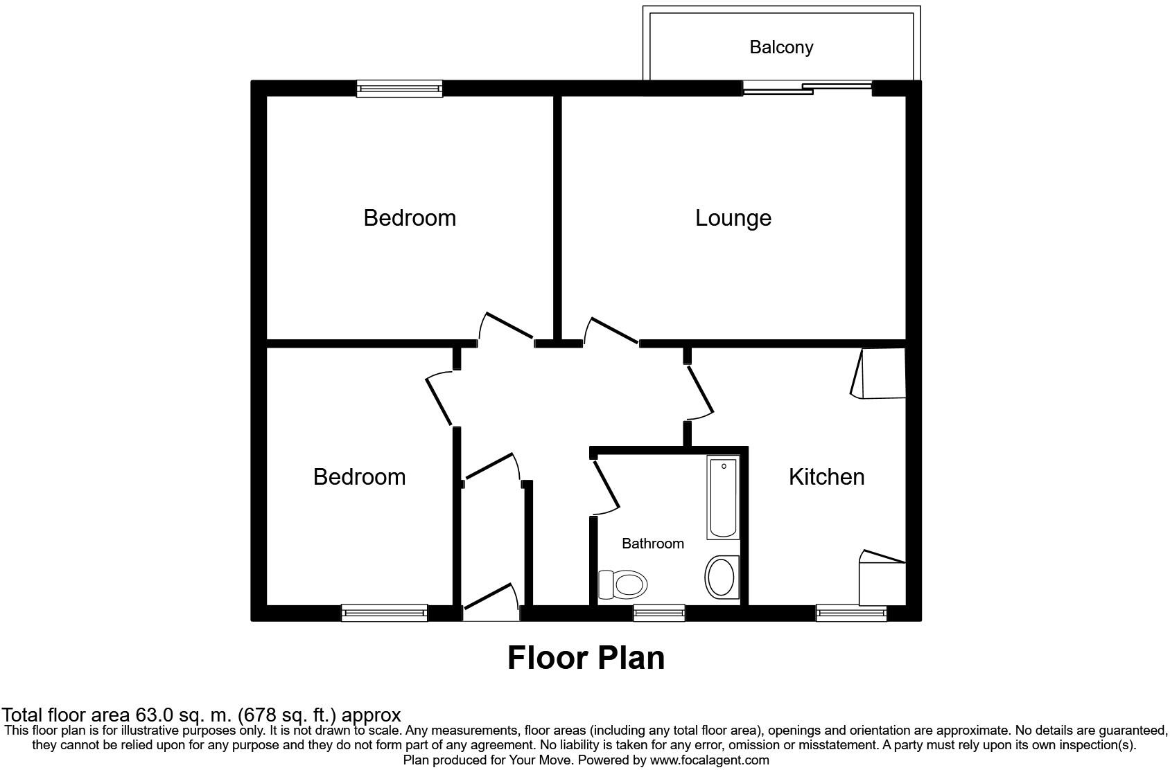 Merridale Road, Wolverhampton, West Midlands, WV3 floorplan
