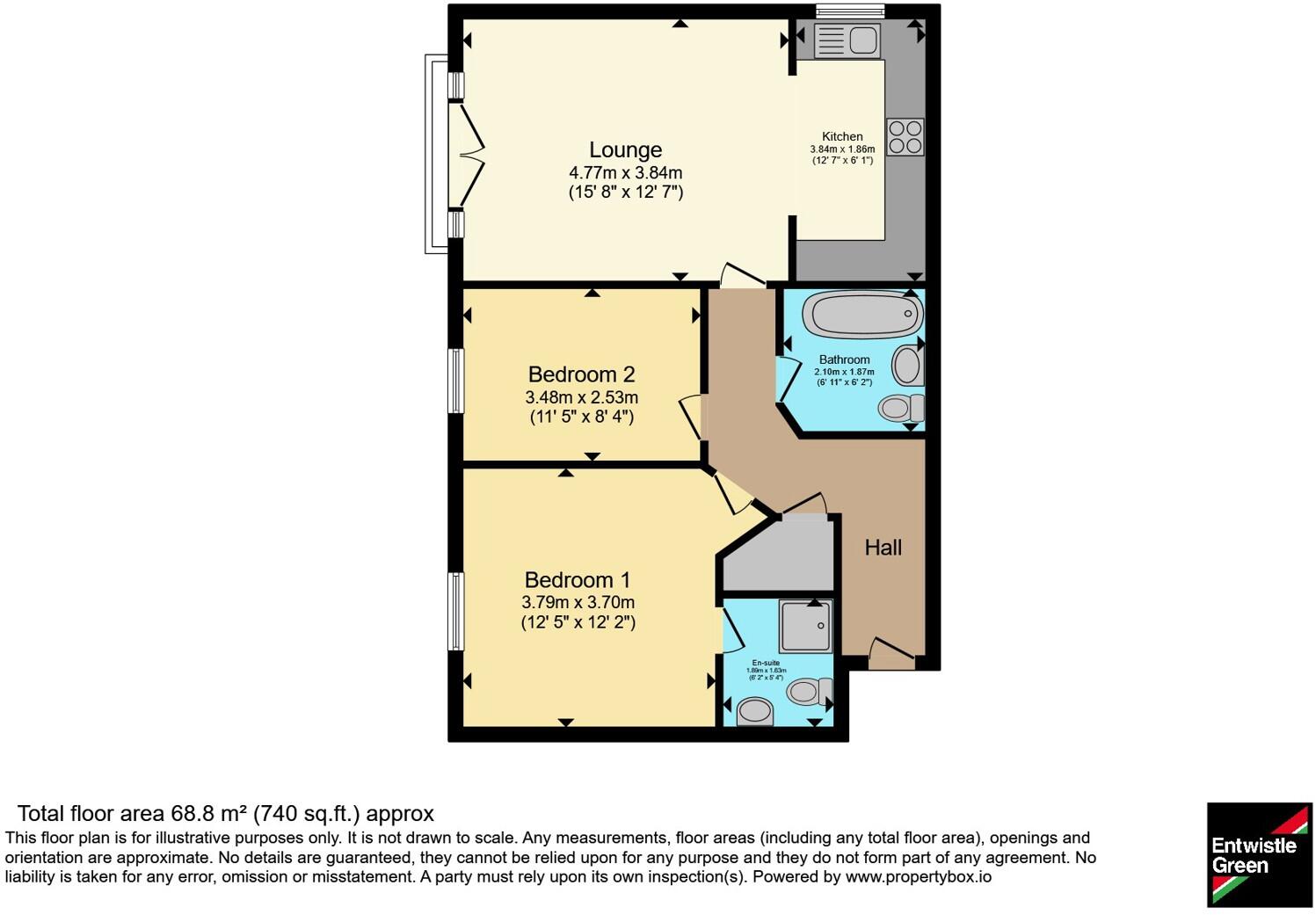 Taylforth Close, Walton, Liverpool, L9 floorplan