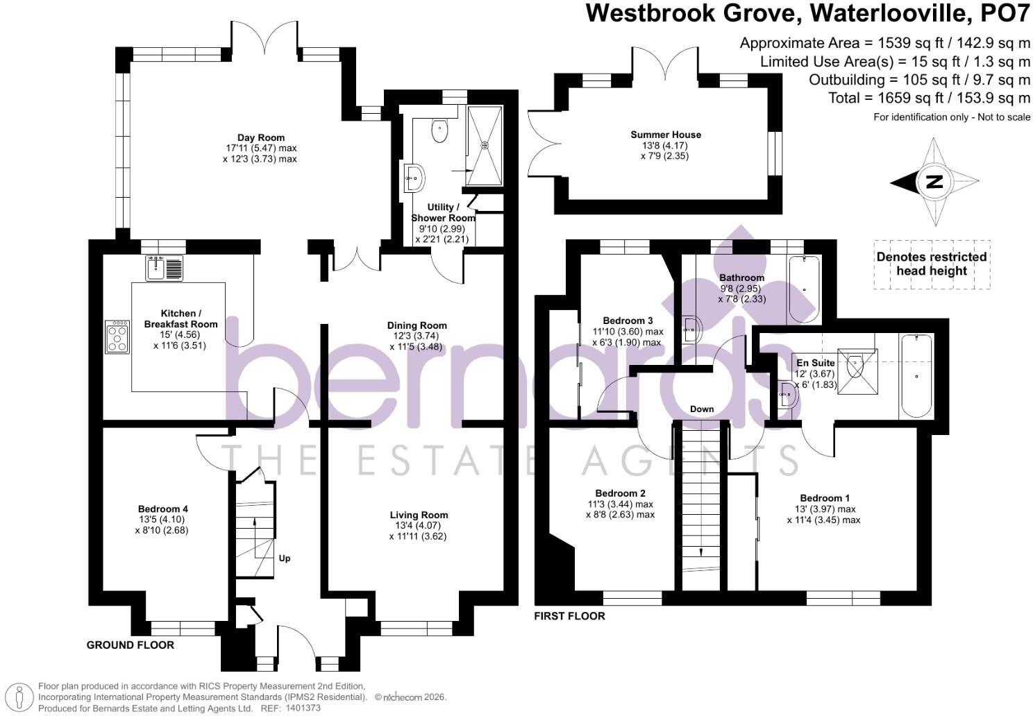 Westbrook Grove, Waterlooville floorplan