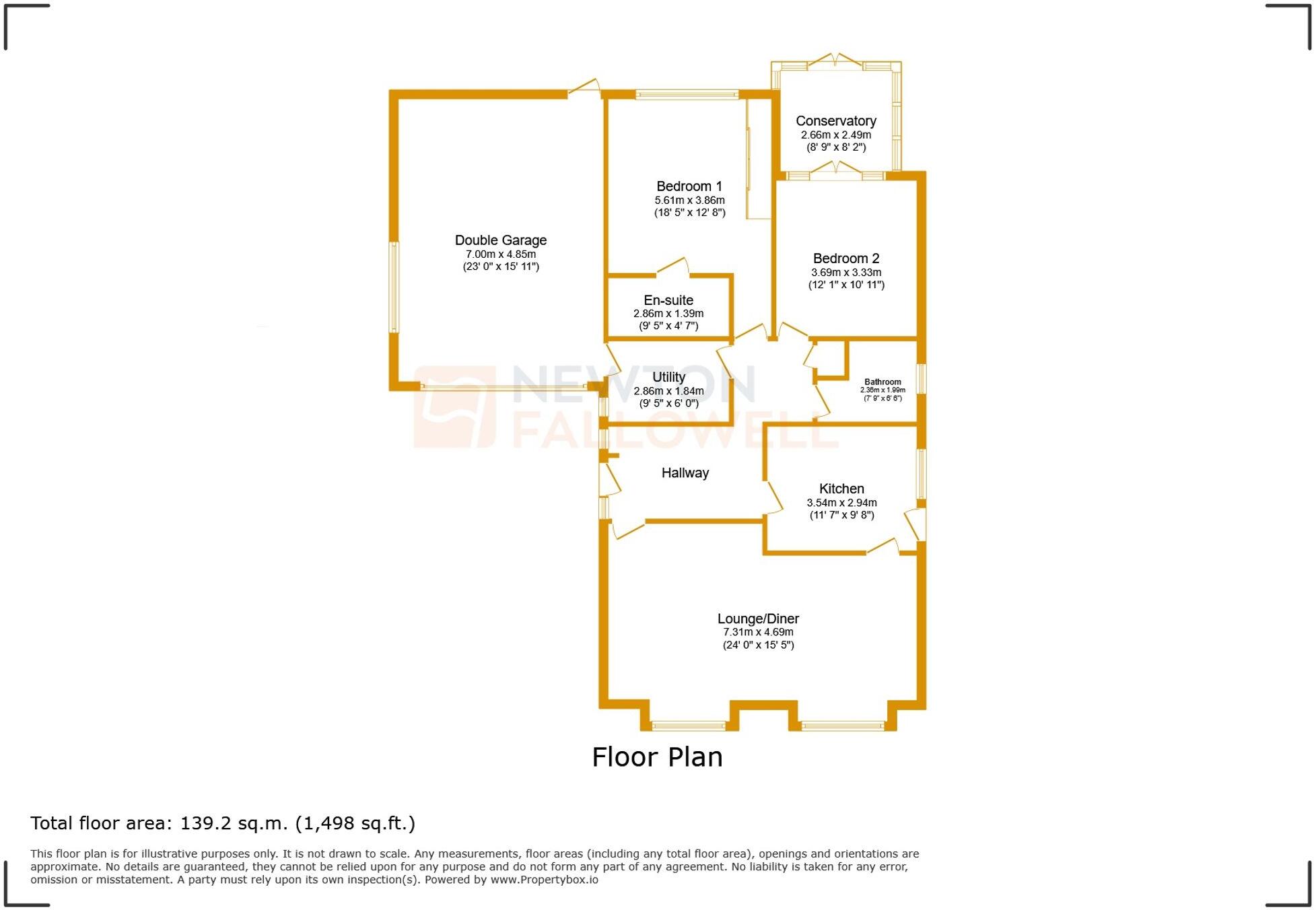 Hollies Way, Thurnby, LE7 floorplan