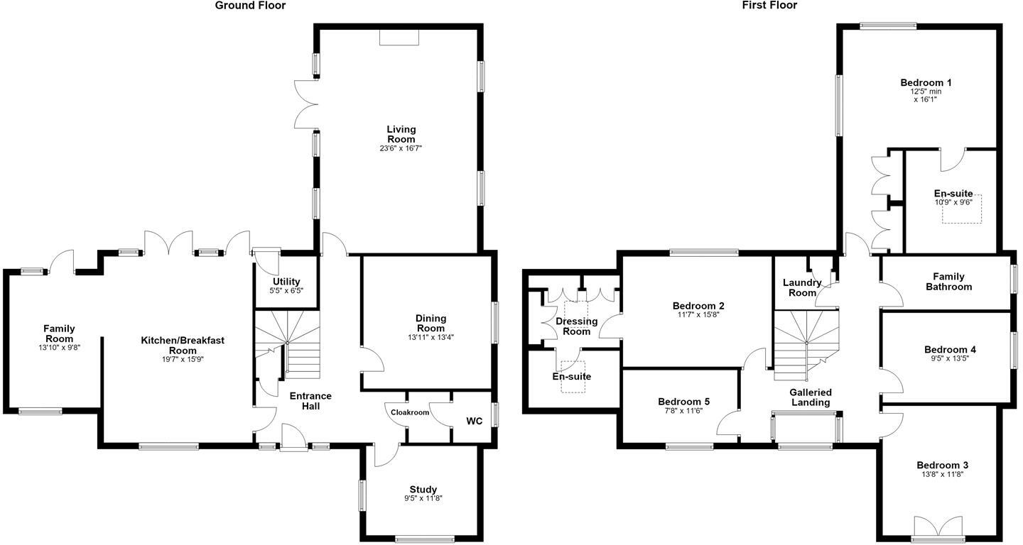 Lake Drive, Priors Hall Park floorplan