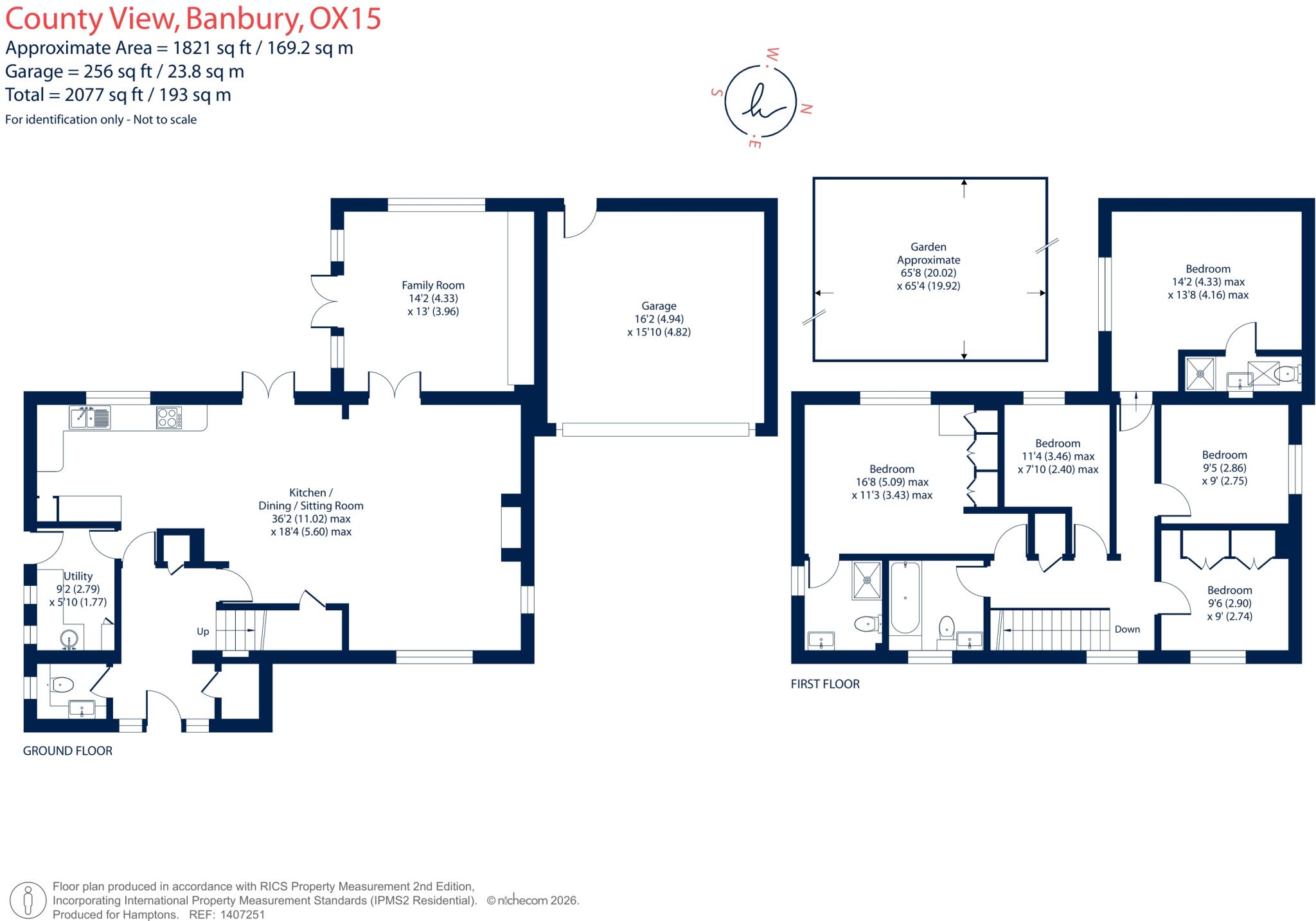 County View, Clifton, OX15 floorplan