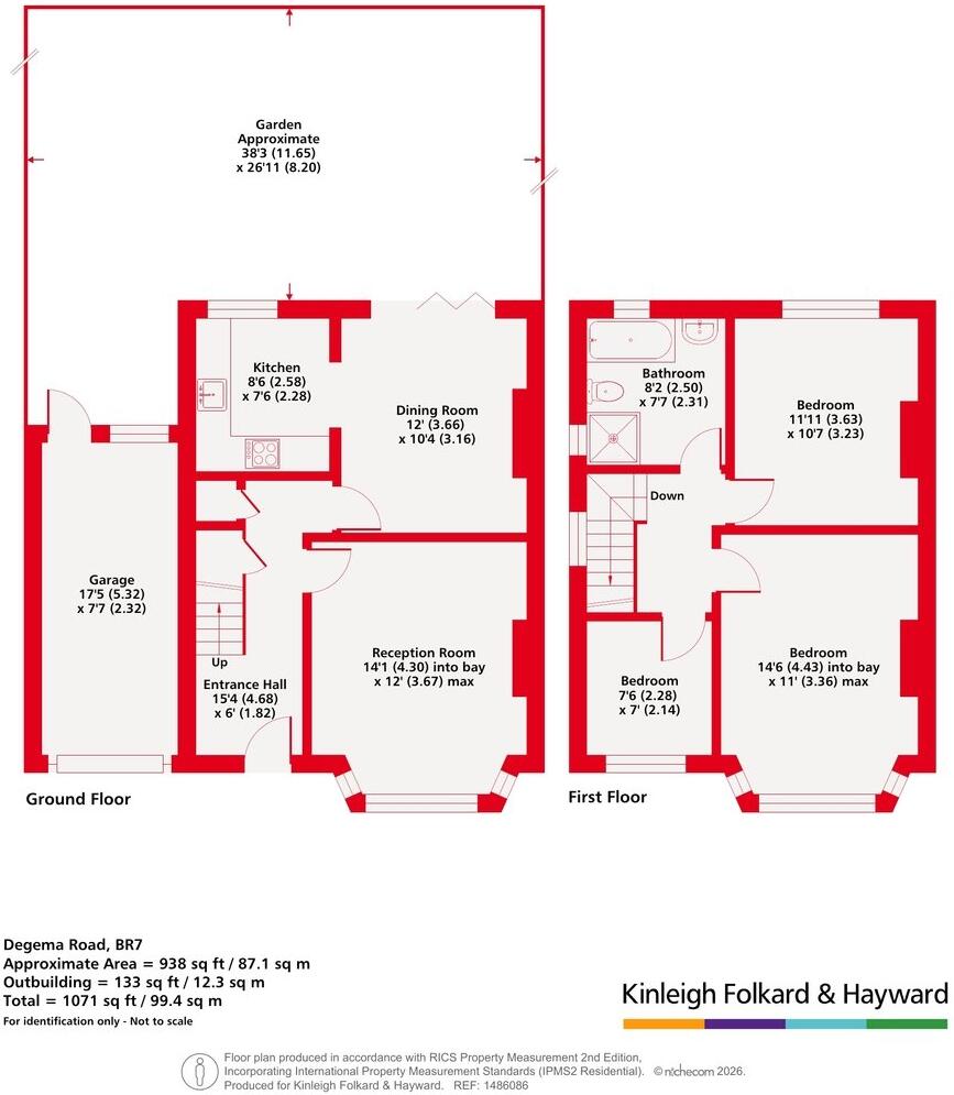 Degema Road, Chislehurst, Kent, BR7 floorplan