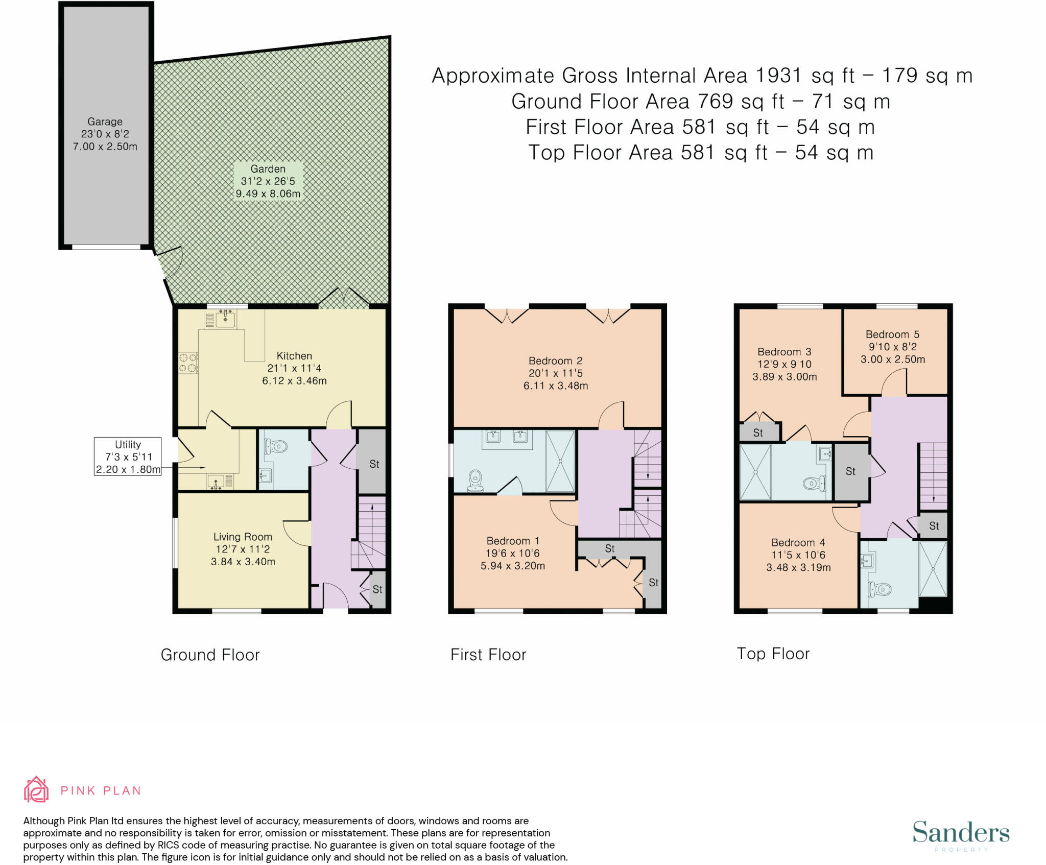 Lushington Drive, Hertfordshire, Barnet, EN4 floorplan