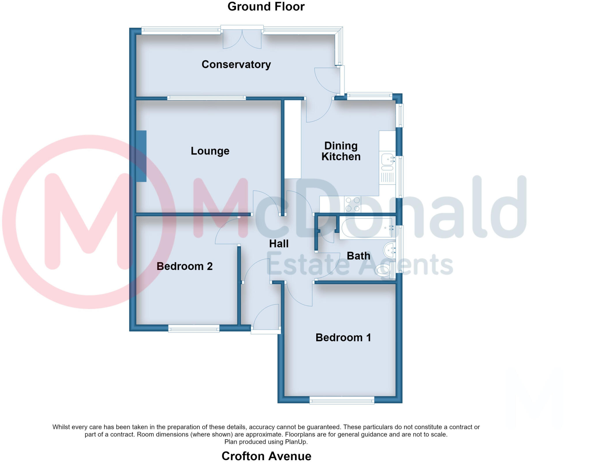 Crofton Avenue, Bispham floorplan