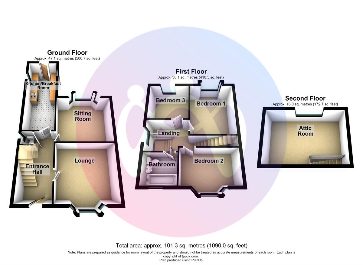 Belmont Avenue, Bangor, Gwynedd, LL57 floorplan