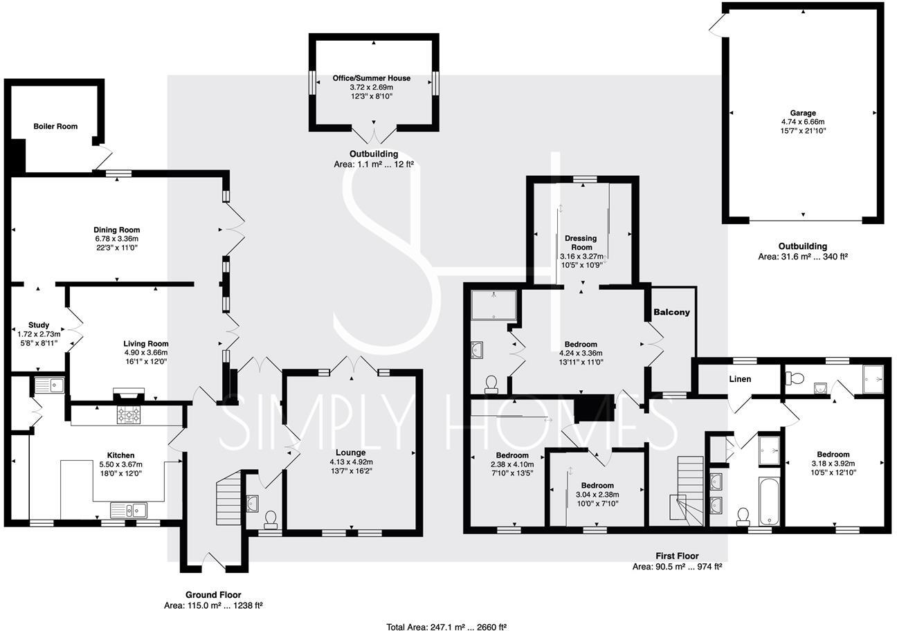 Newgate Street Village, Hertford floorplan