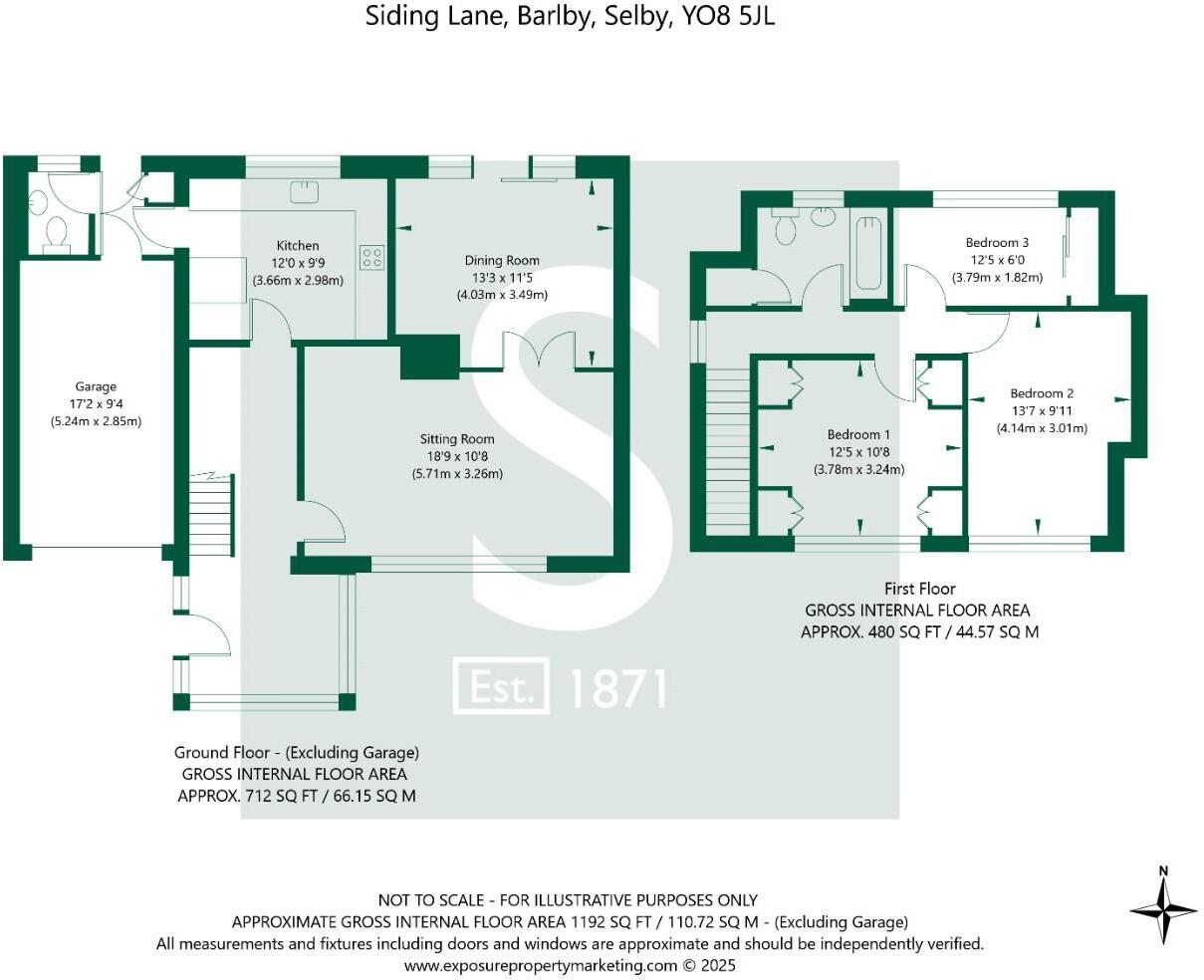 Siding Lane, Barlby, Selby floorplan