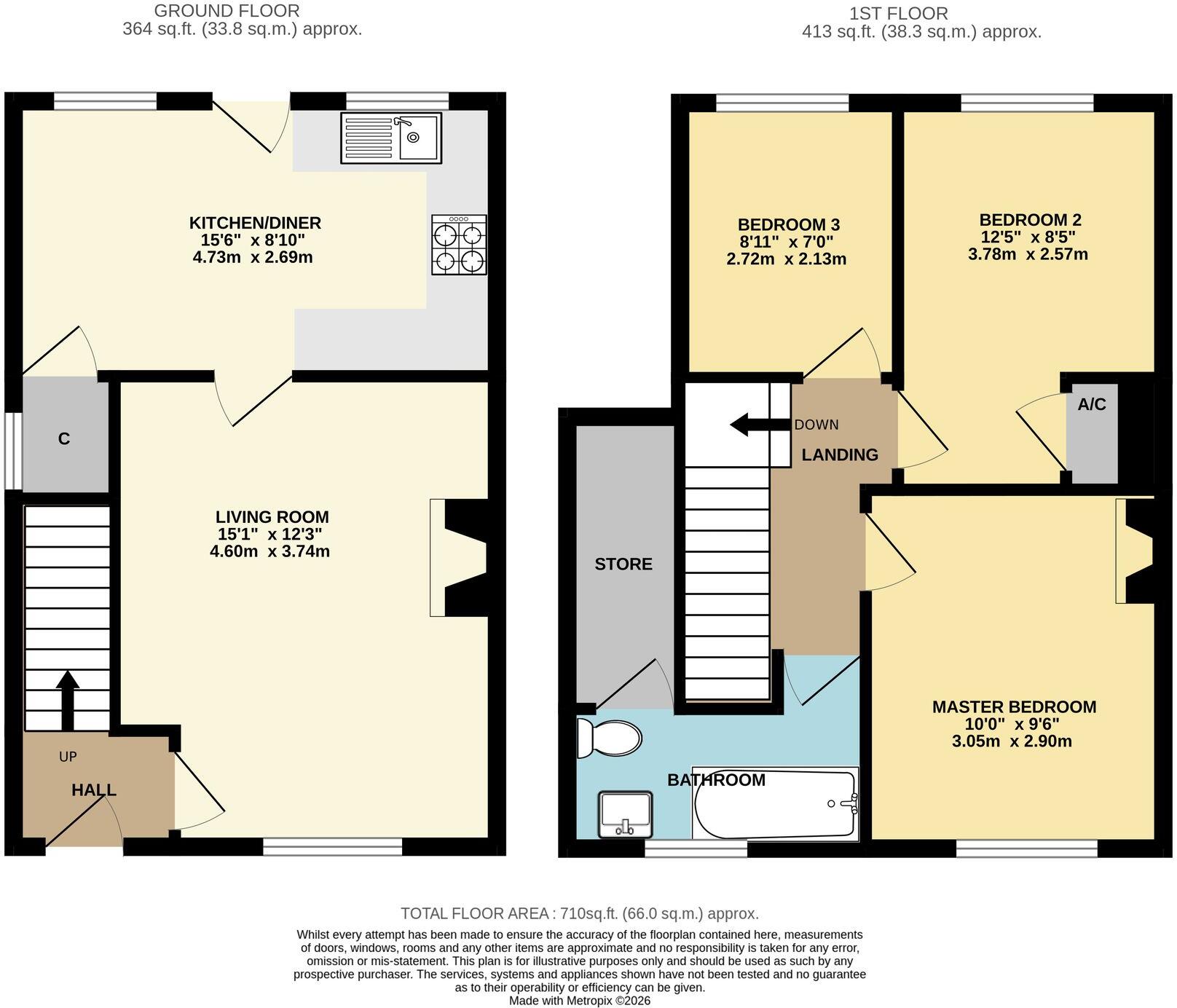 Paradise, Coalbrookdale, TF8 floorplan