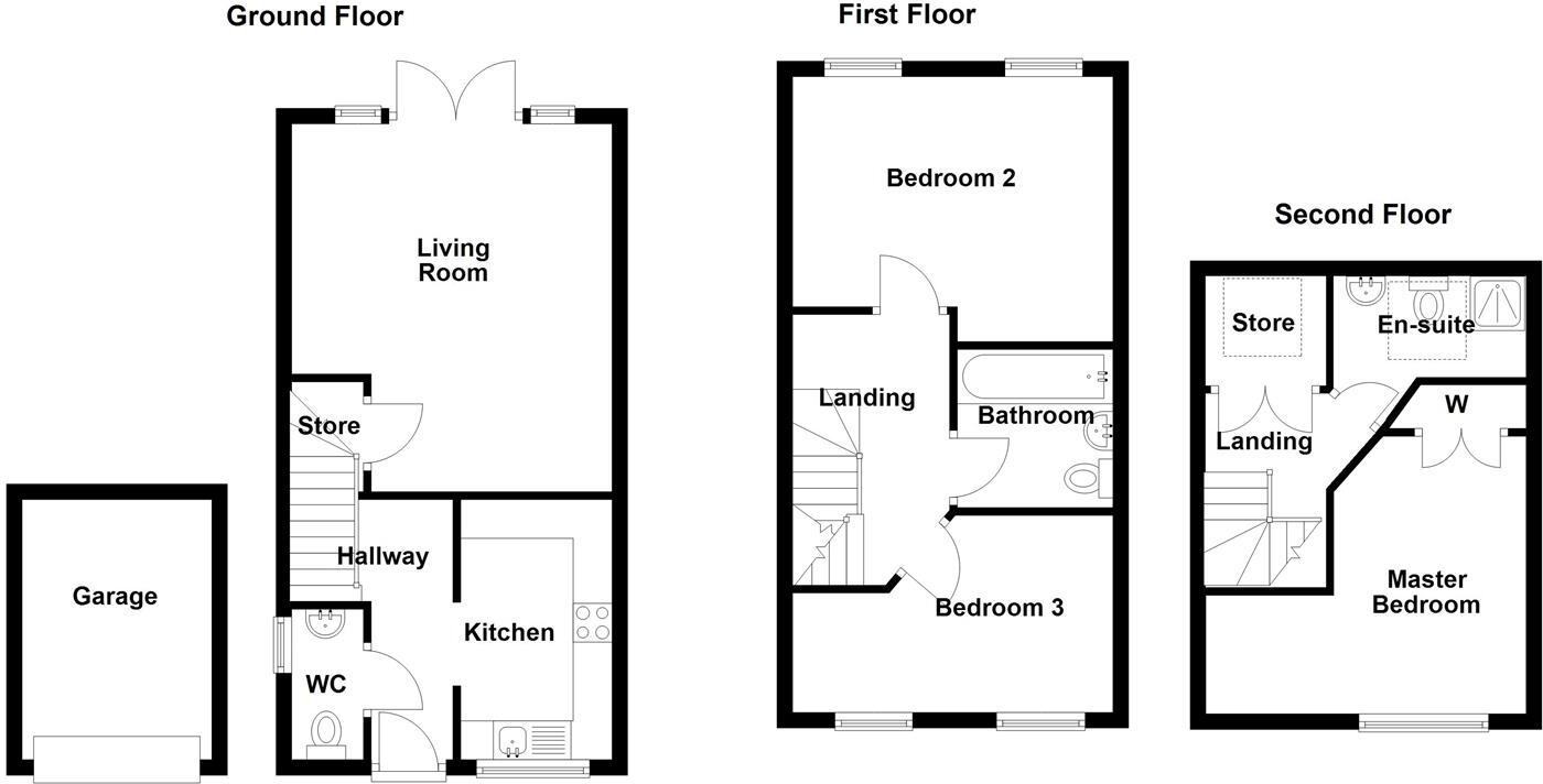 Burtree Drive, Stoke-On-Trent floorplan
