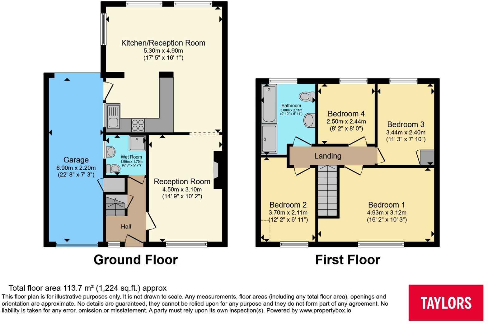 Grafton Close, Penylan, Cardiff, CF23 floorplan