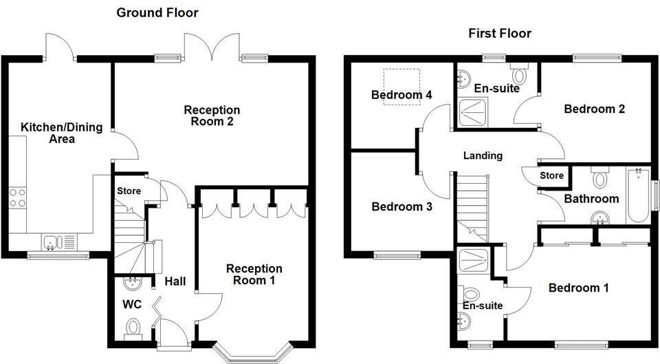 Cover Drive, Rochdale floorplan