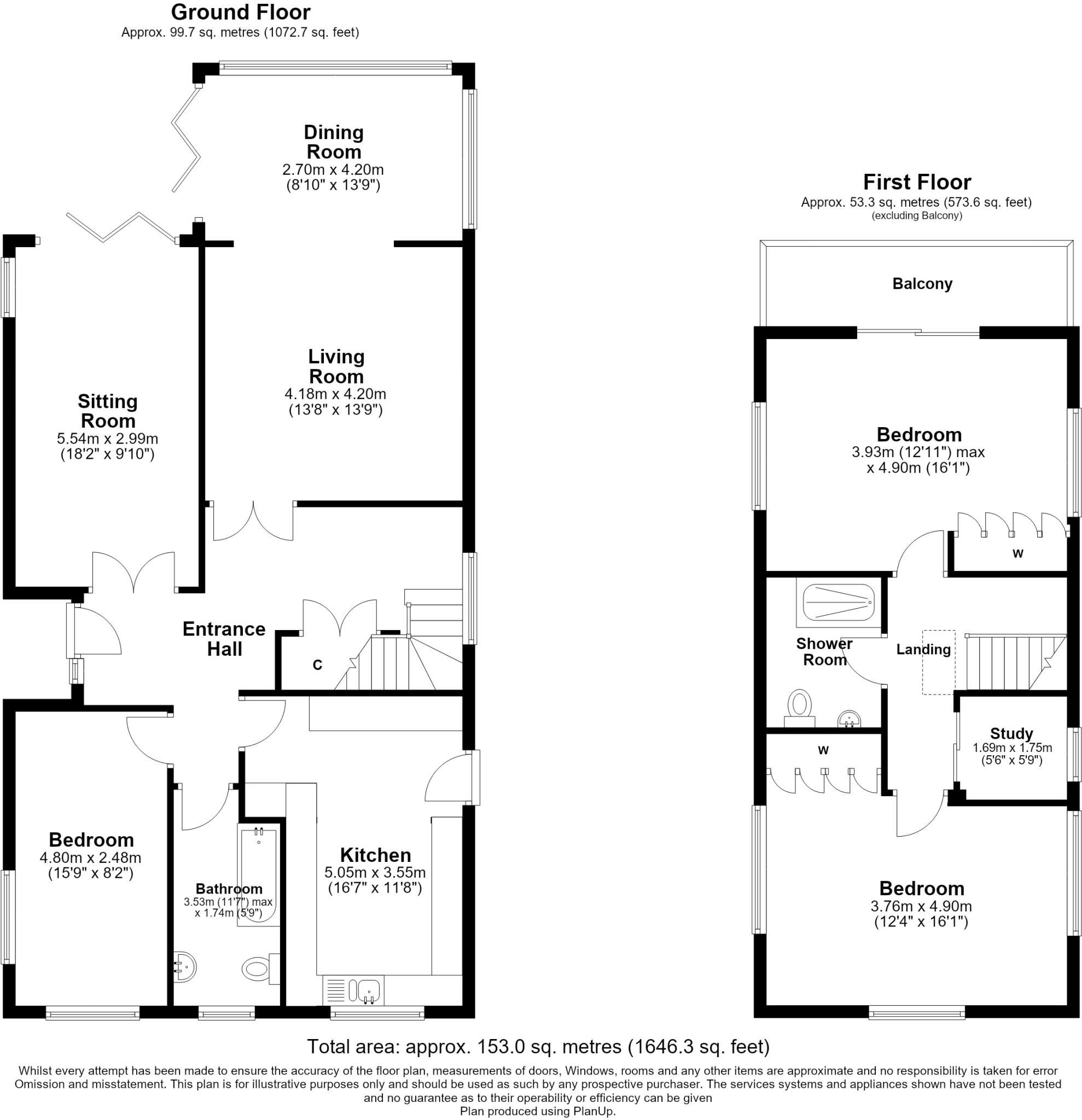Bay Crescent, Swanage floorplan