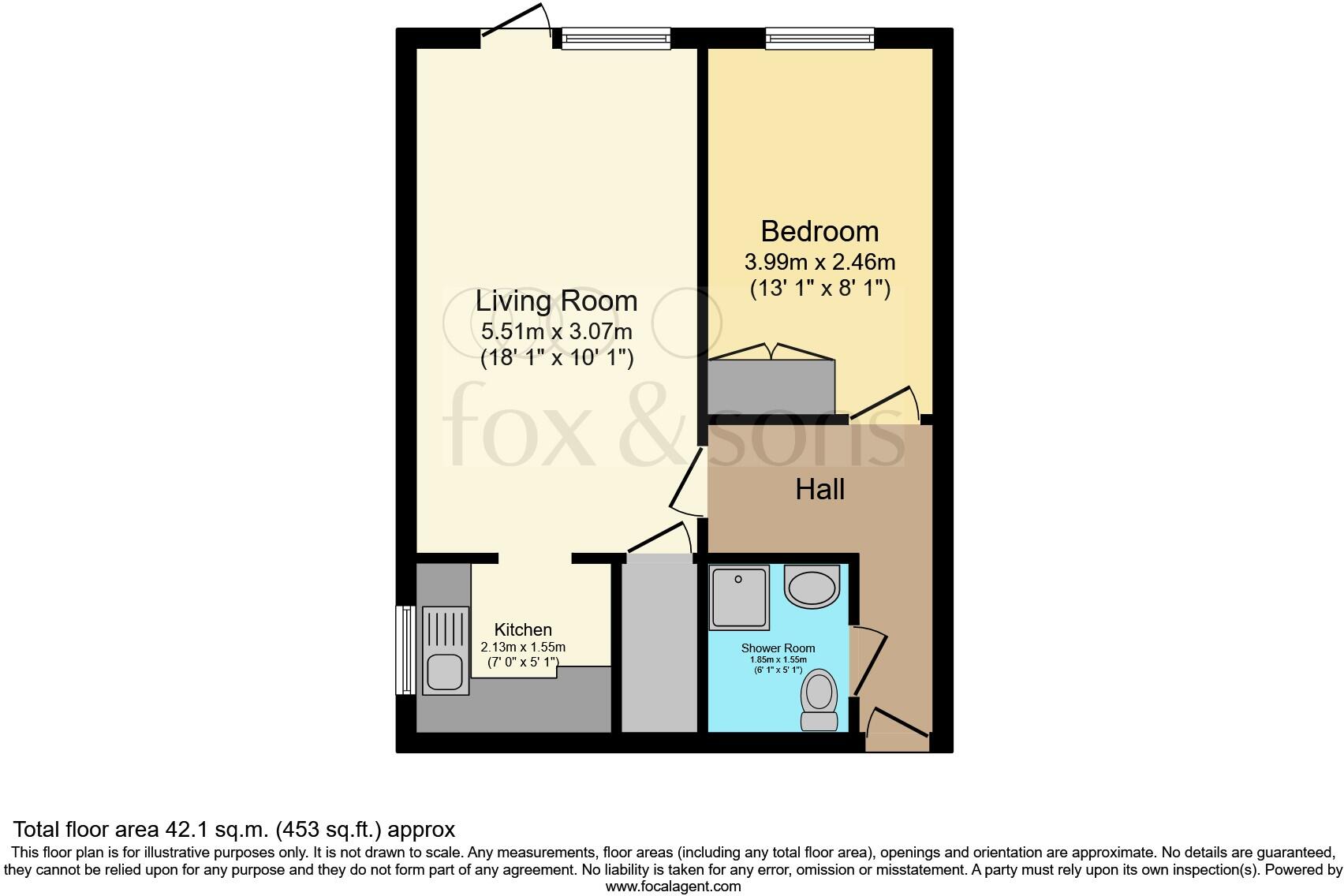 Marine Parade, Seaford floorplan