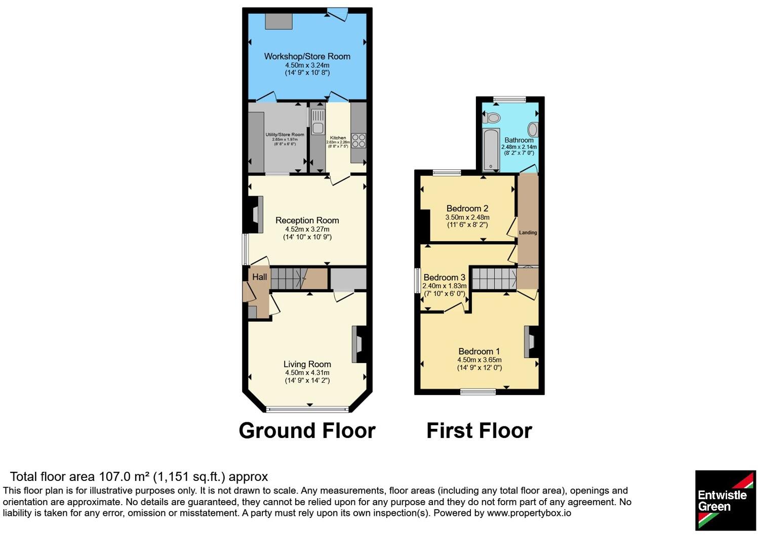 Somerville Street, Bolton, Greater Manchester, BL1 floorplan