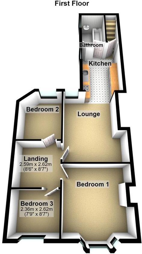 Holly Avenue, Wallsend floorplan