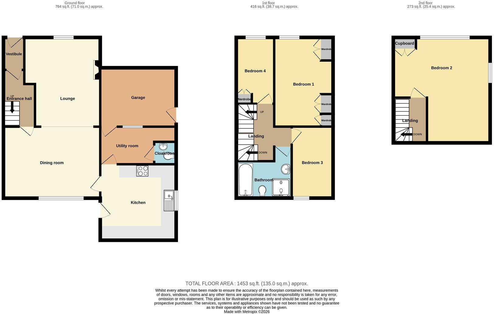 Cheviot Street, Wooler floorplan