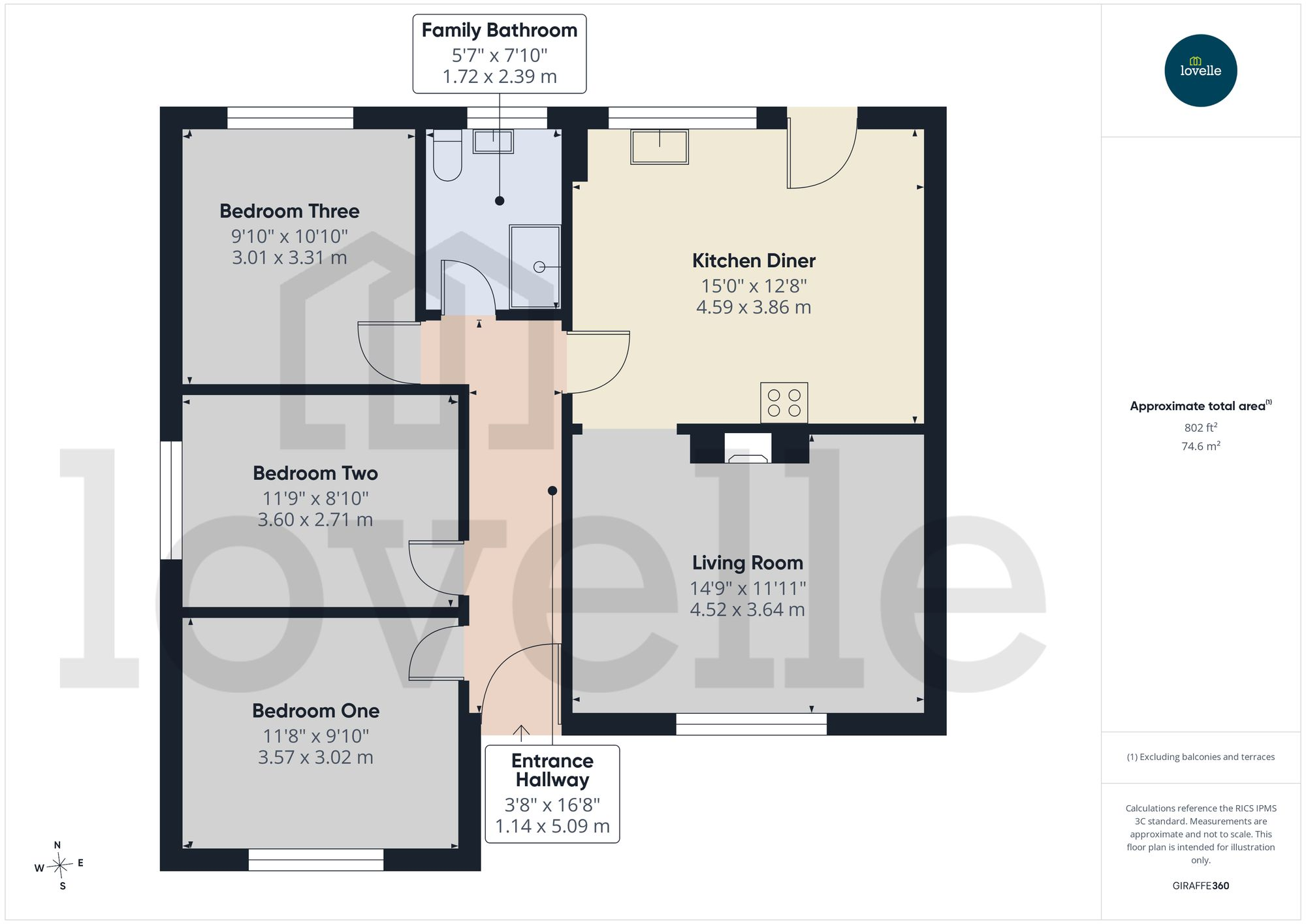 East Acridge, Barton-upon-Humber, North Lincolnshire, DN18 floorplan