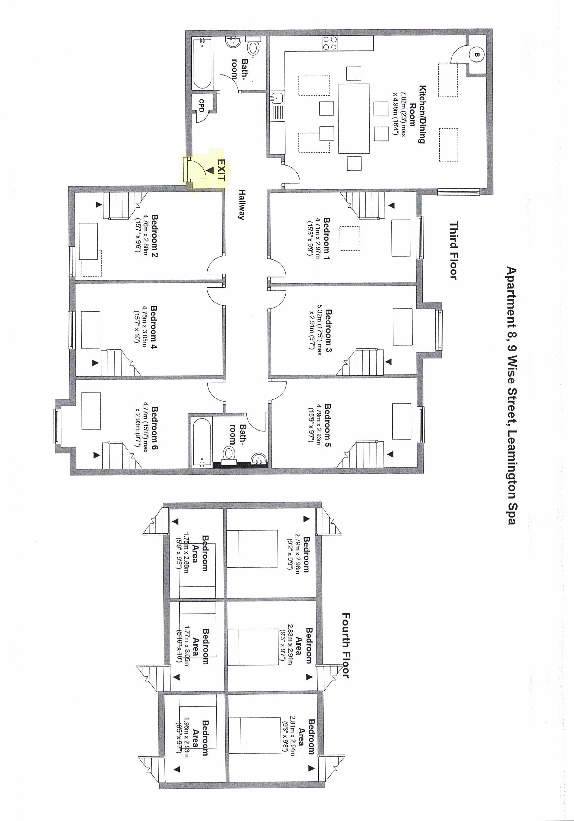 8, 9 Wise Street, Leamington Spa floorplan