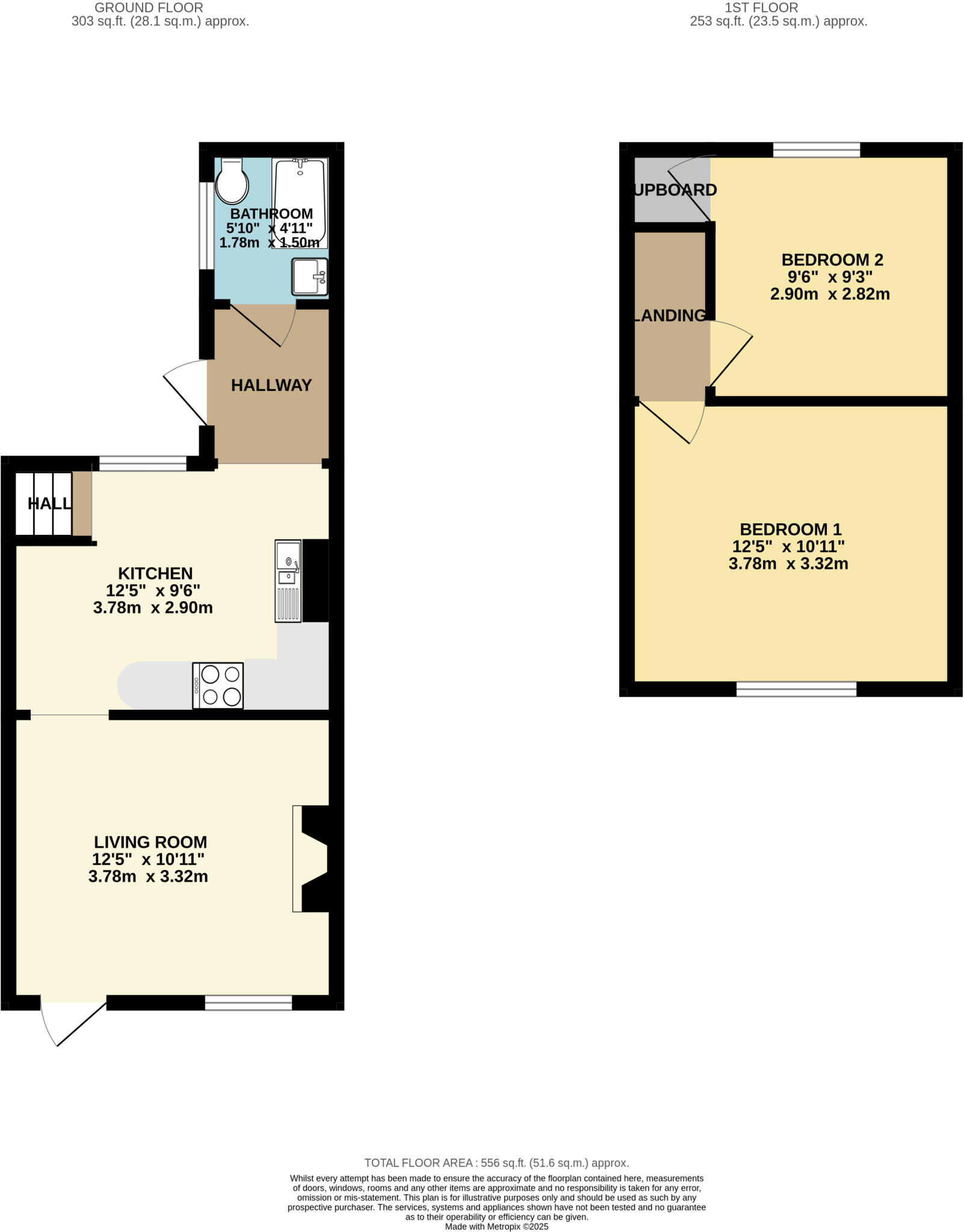 Westbourne Avenue, Bridlington, East  Yorkshire, YO16 floorplan