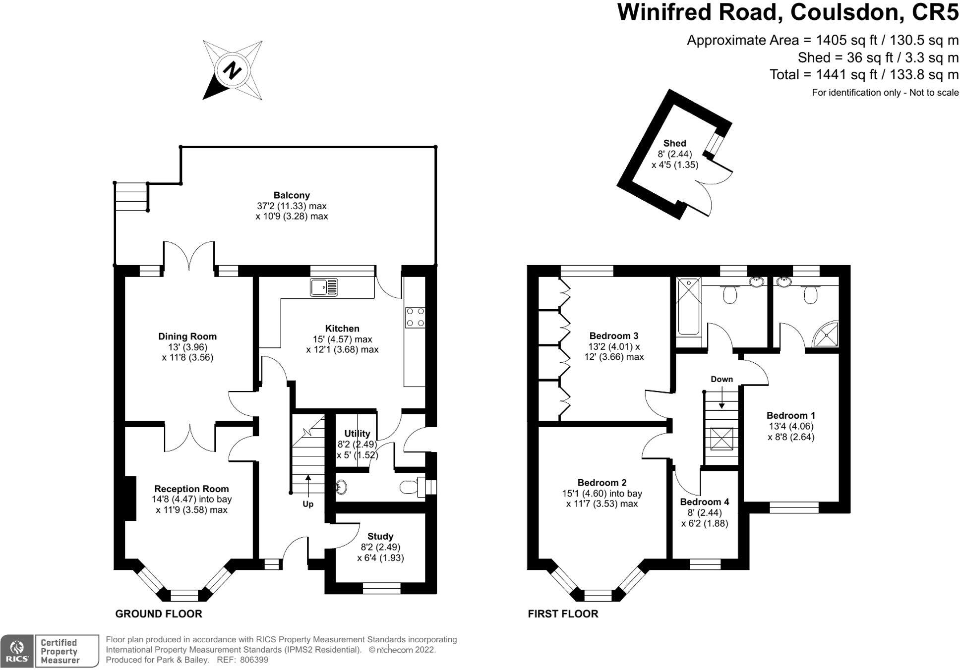 Winifred Road, Coulsdon, CR5 floorplan