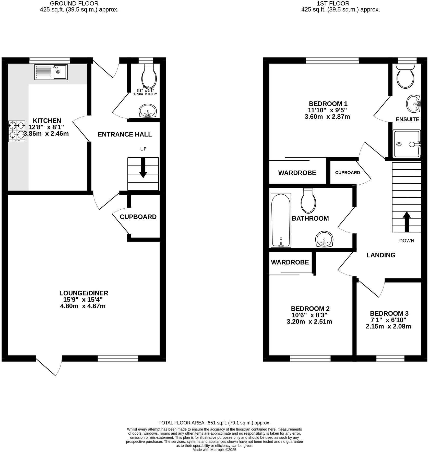 Pipistrelle Walk, Knowle Village floorplan