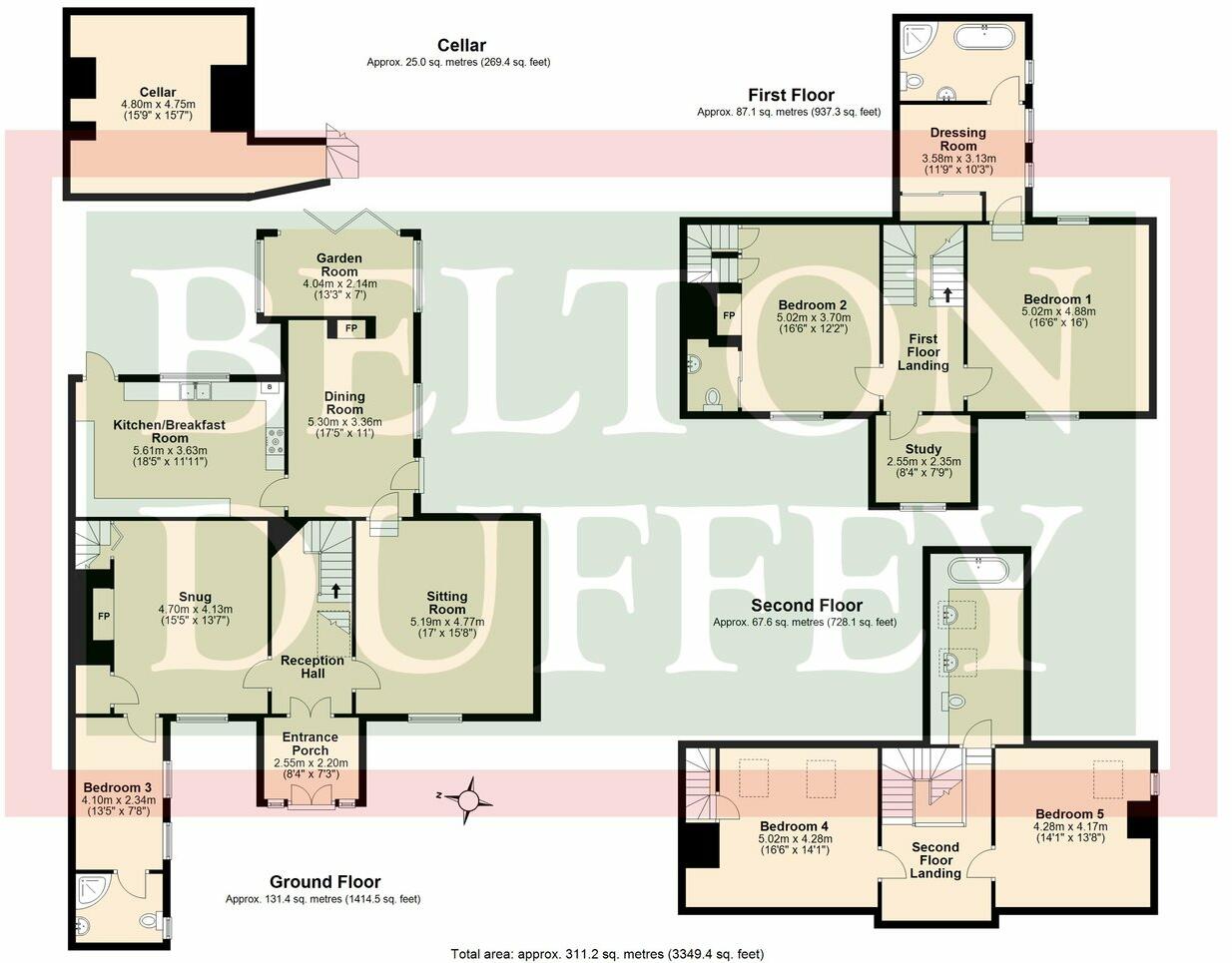 Oak Street, Fakenham, NR21 floorplan