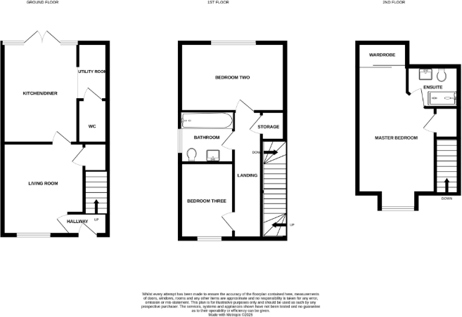 Poppy Lane, Feering floorplan
