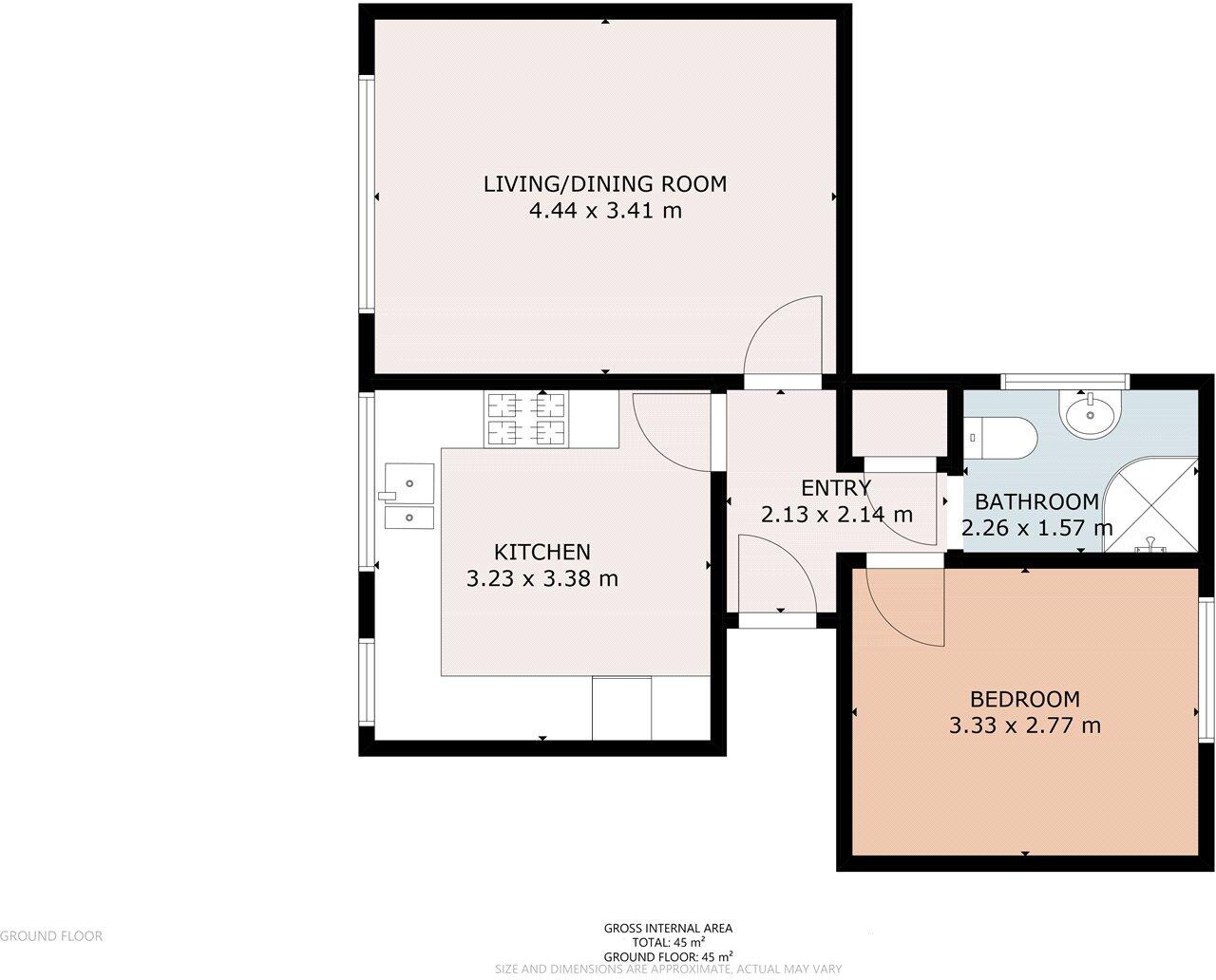 Old Church Road, Whitchurch, Cardiff, South Glamorgan, CF14 floorplan