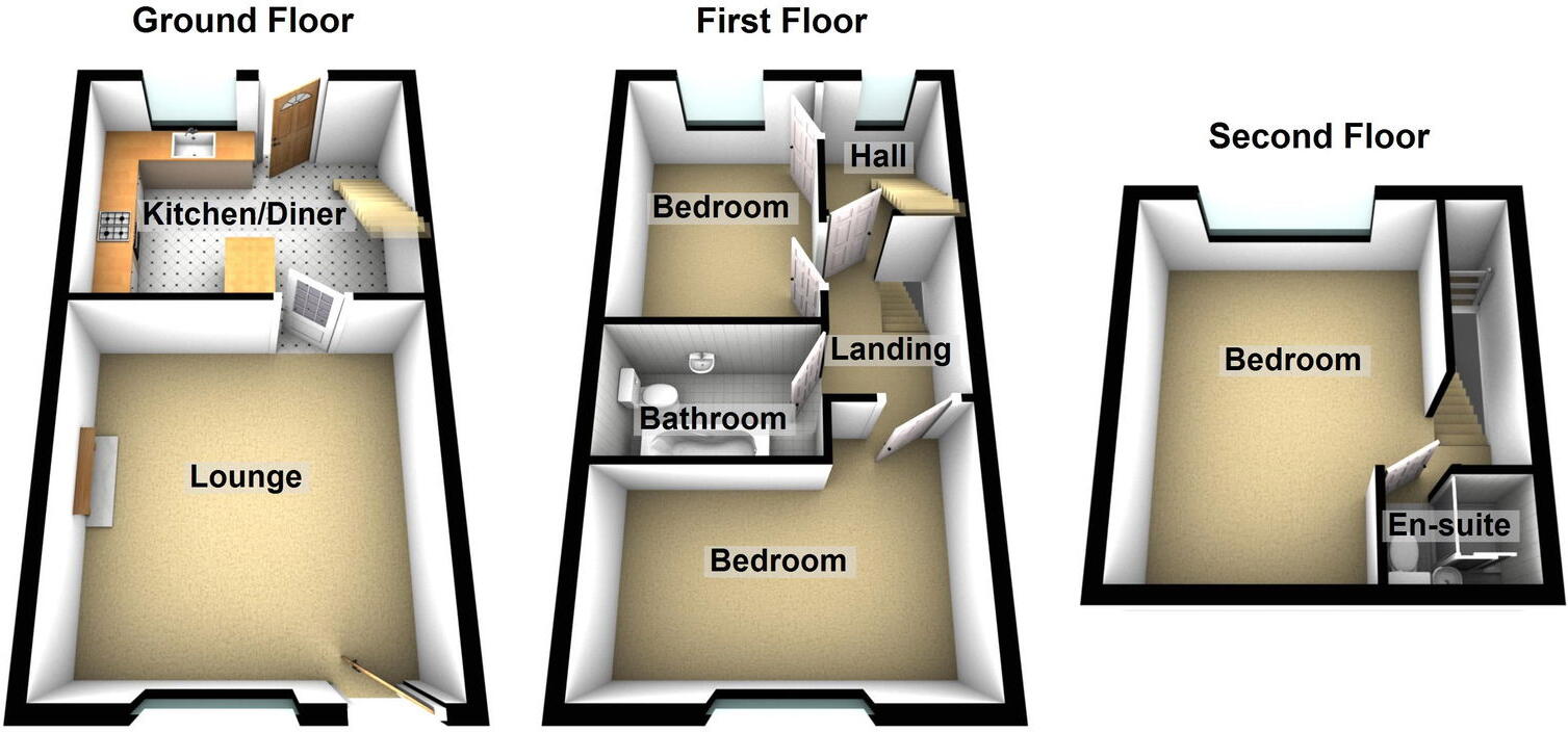 Rose Lea, Harrop Green, Diggle, Saddleworth floorplan