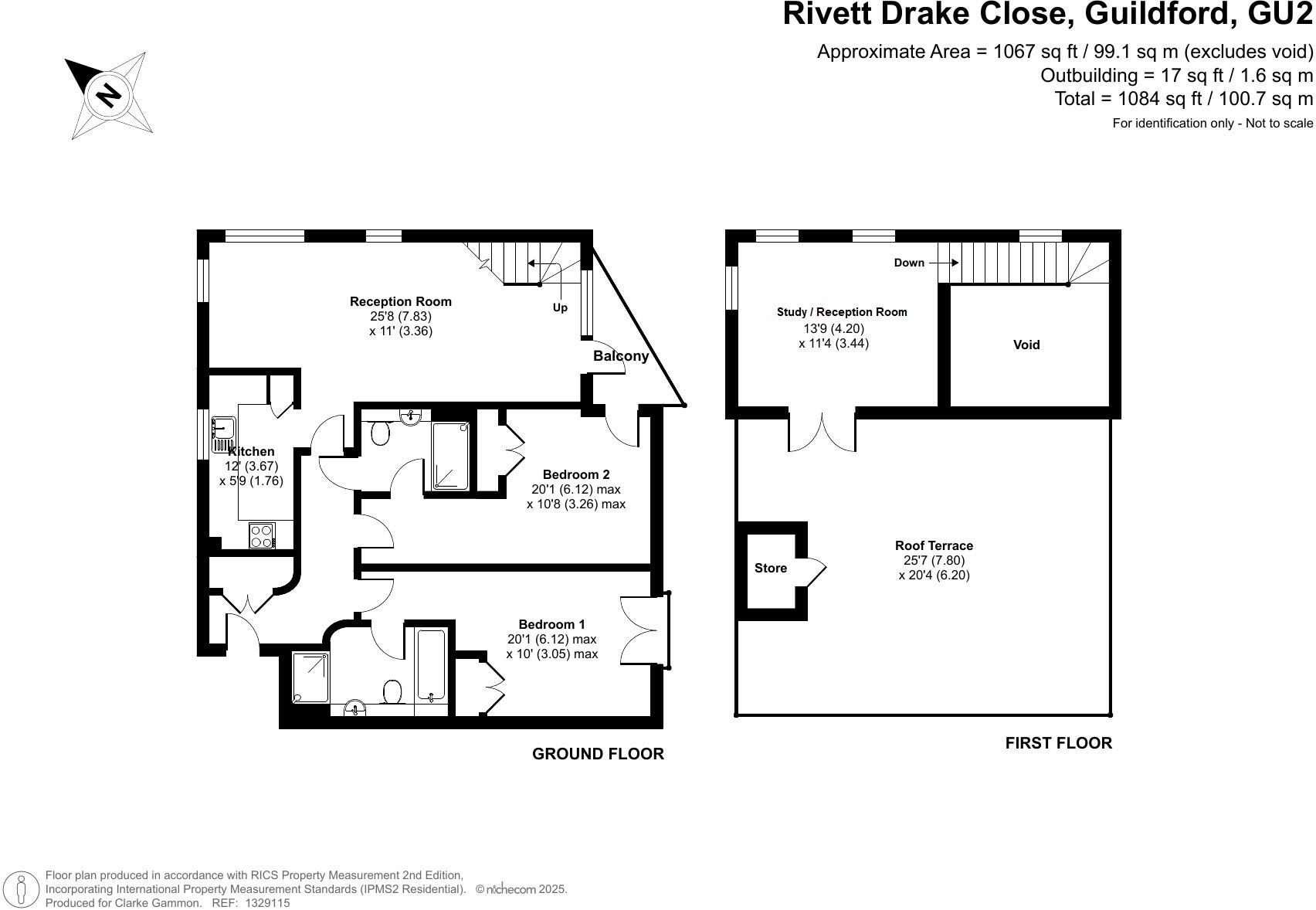 Rivett Drake Close, Guildford, GU2 floorplan