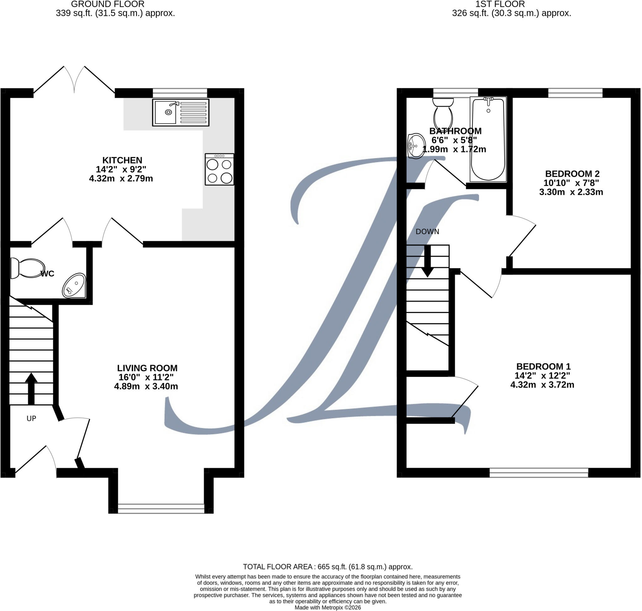 Canal Court, Acocks Green, Birmingham floorplan