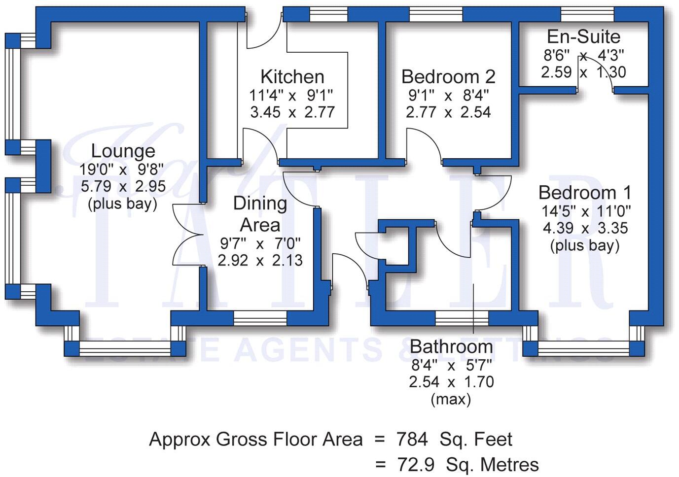 Links View, Park Lane, Wirral floorplan