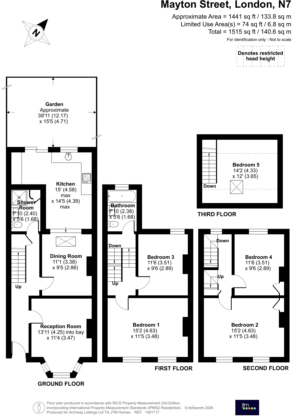 Mayton Street, N7  floorplan