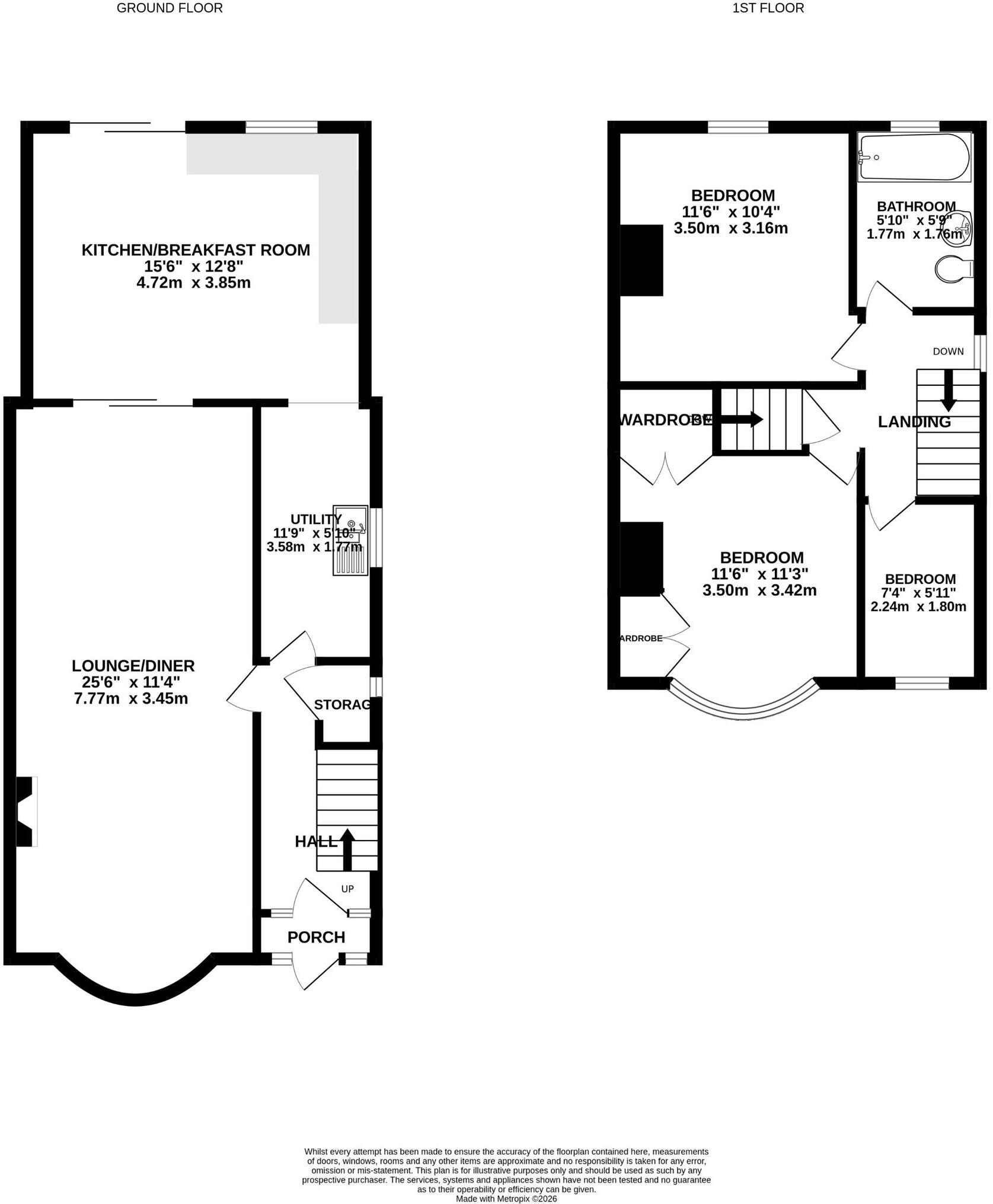 Bretlands Way, Burton-On-Trent, DE15 floorplan