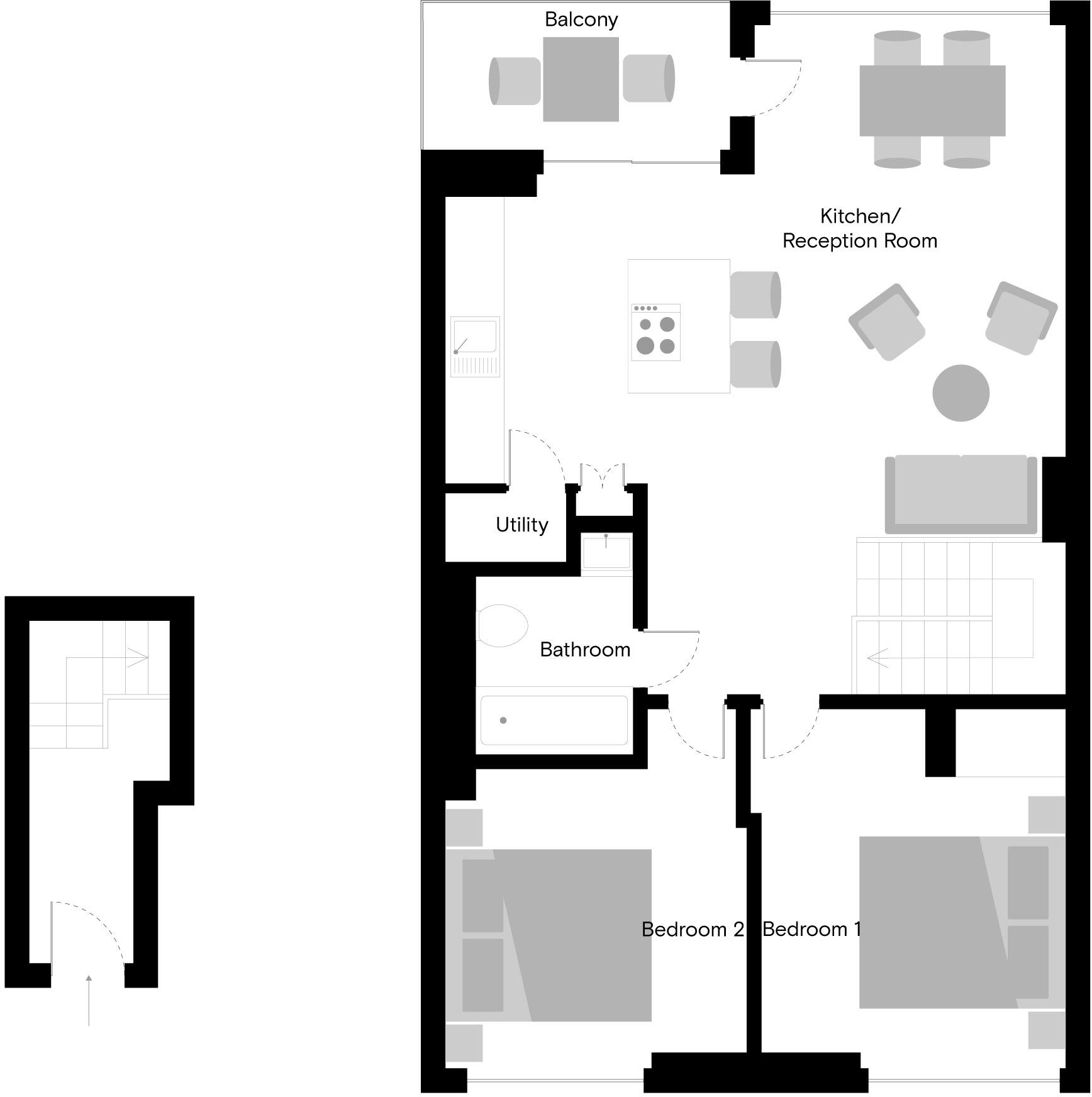 Balfron Tower, St Leonards Road, London, E14 0XU floorplan