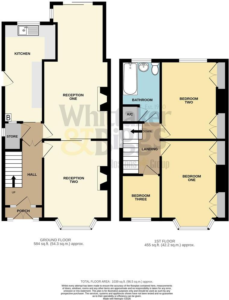 Hawksworth Avenue, Leek, ST13 5RS floorplan