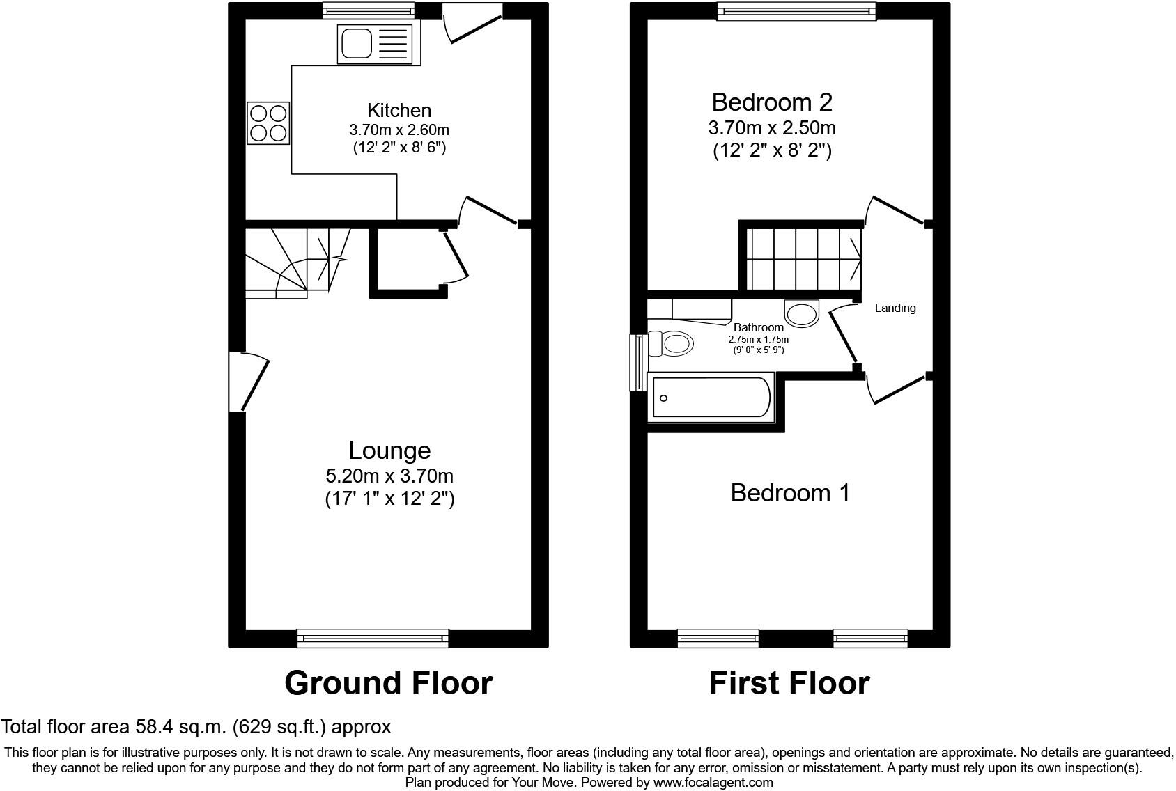 Sheraton Court, Chatham, Kent, ME5 floorplan
