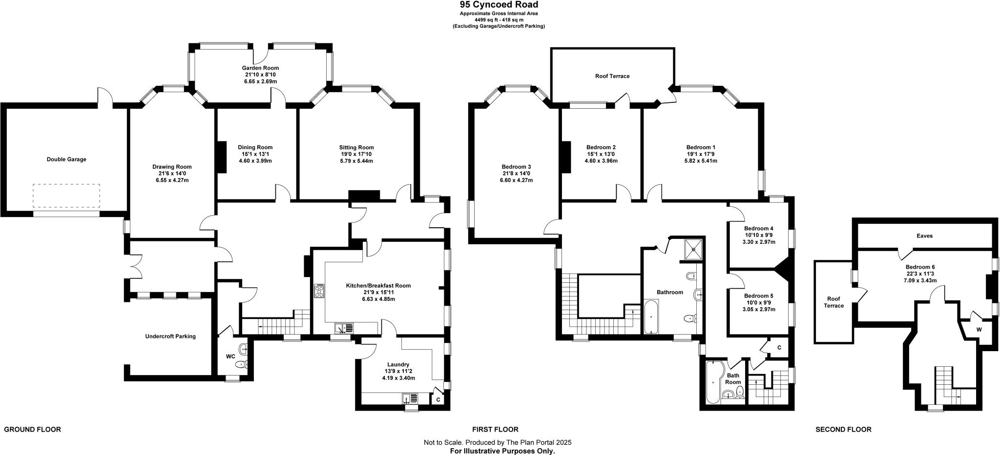 Cyncoed Road, Cyncoed, Cardiff, CF23 floorplan