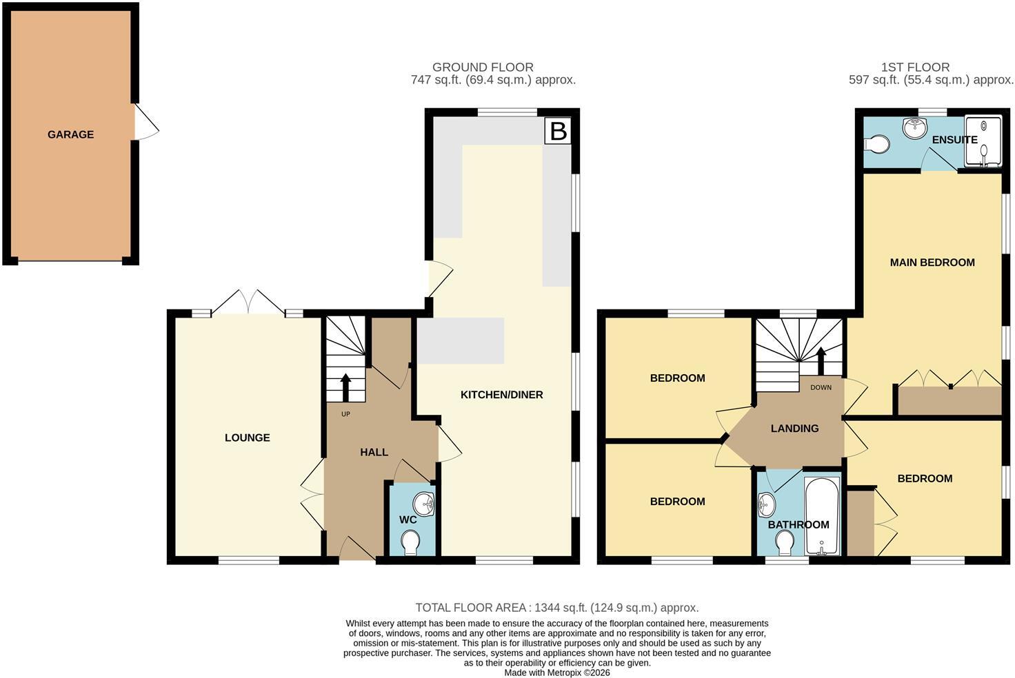 Morrow Way, Wollaston, Stourbridge floorplan